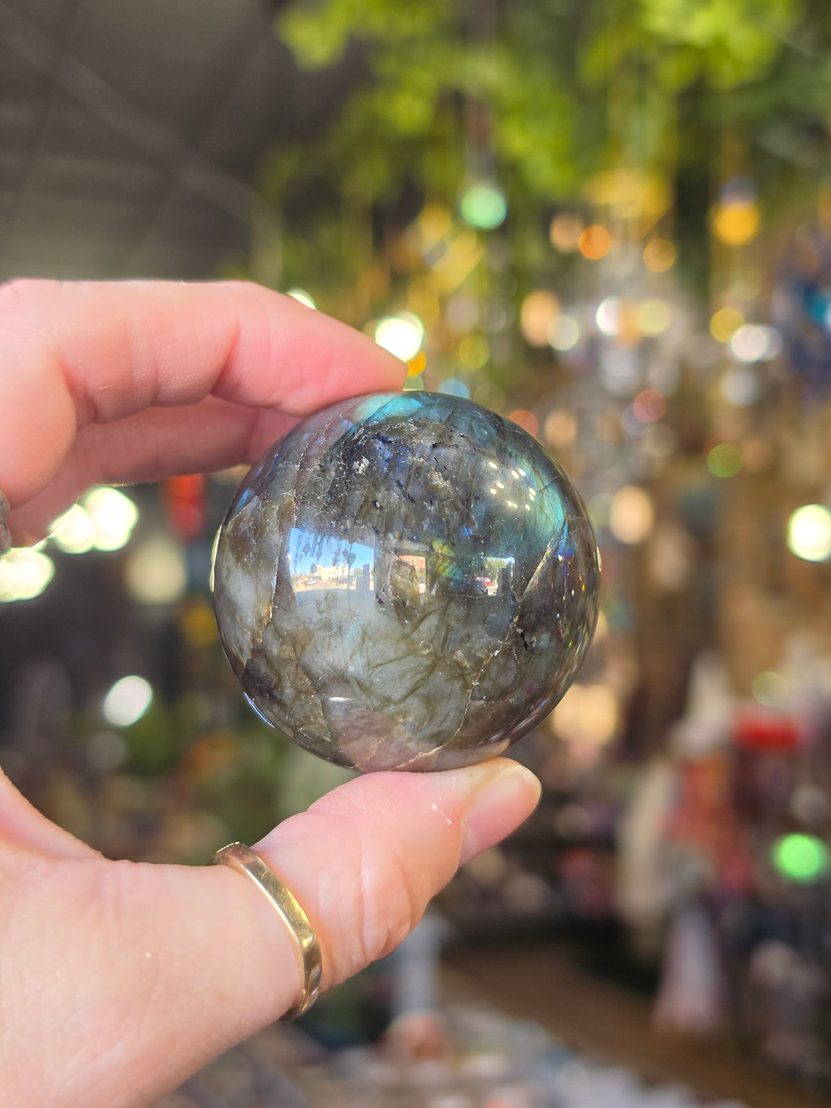 Labradorite Sphere