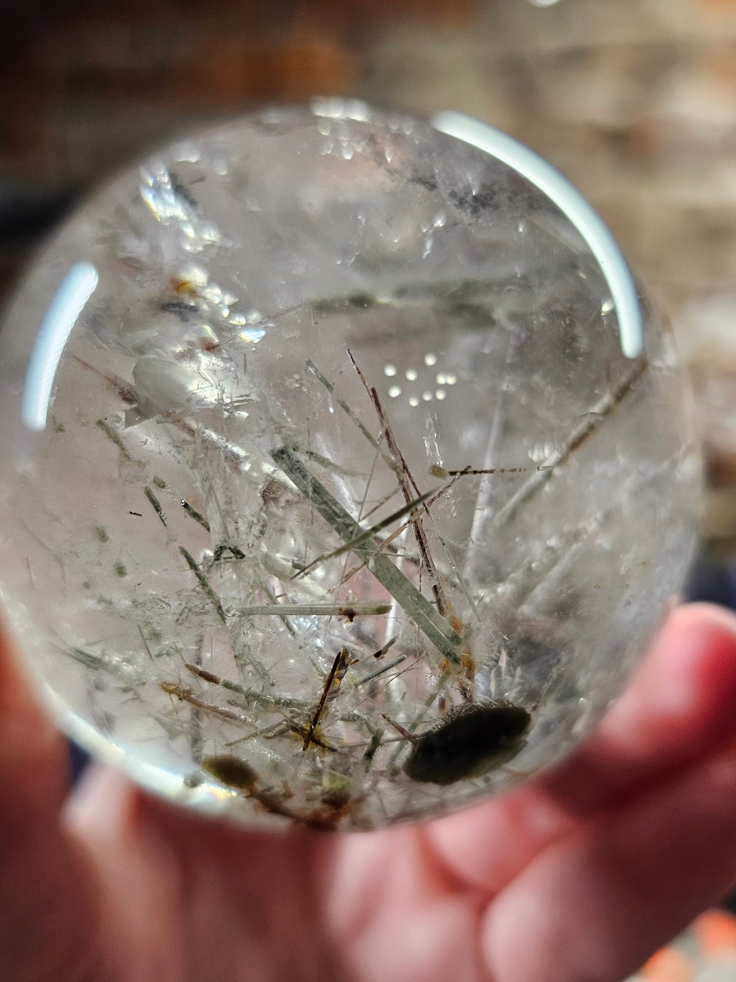 Included Quartz Sphere