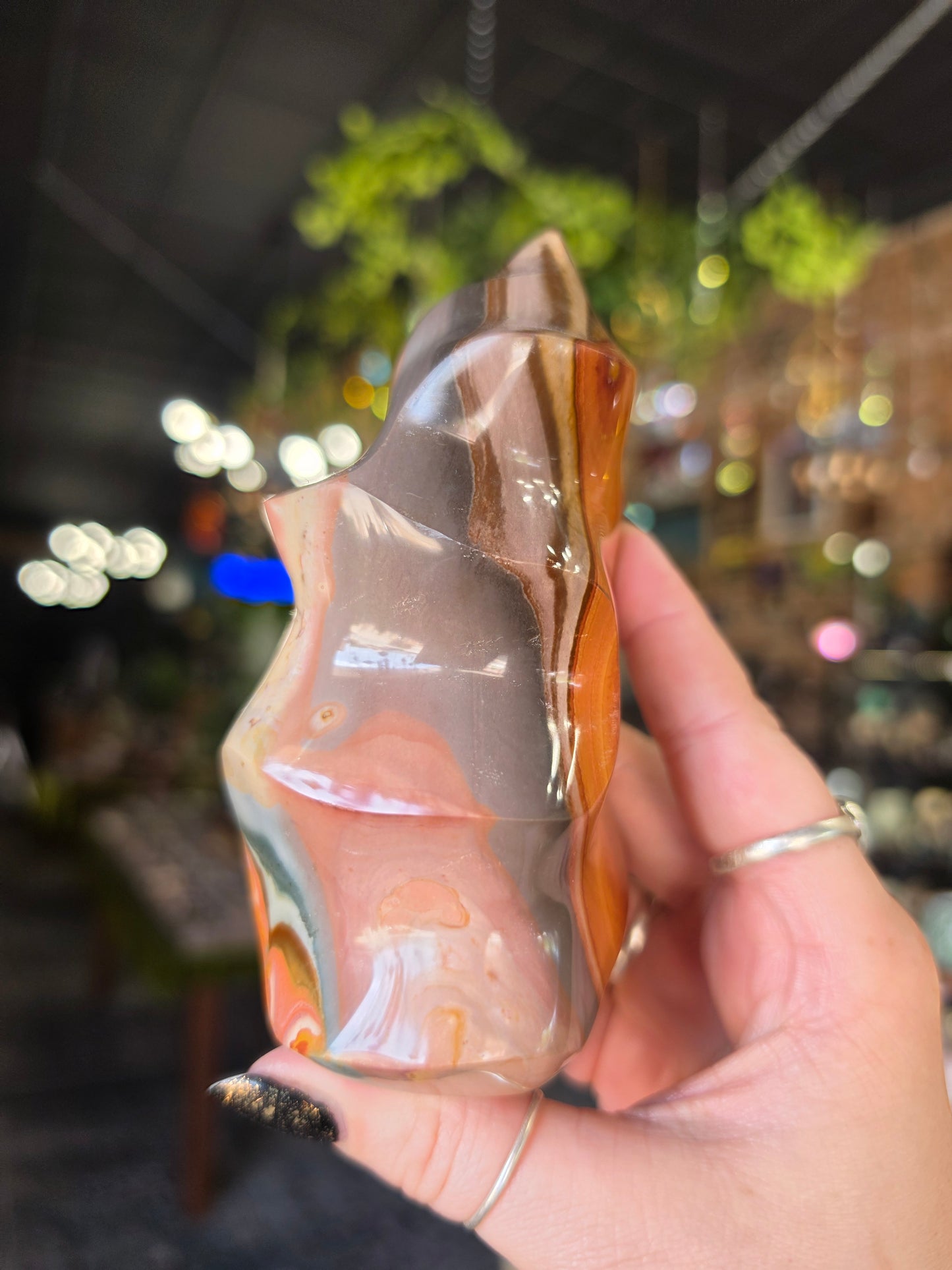 Polychrome Jasper Flame