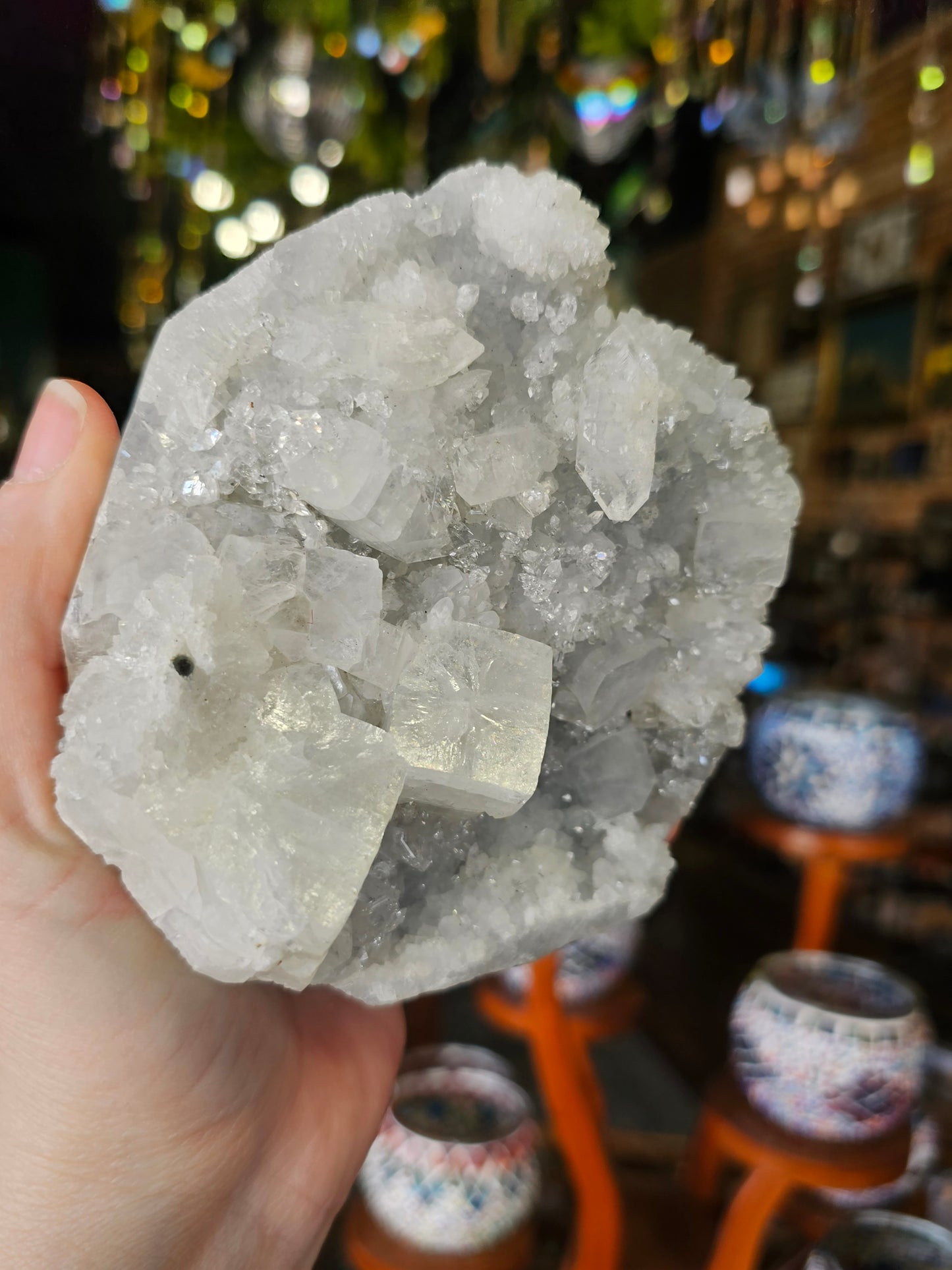 Apophyllite Cluster