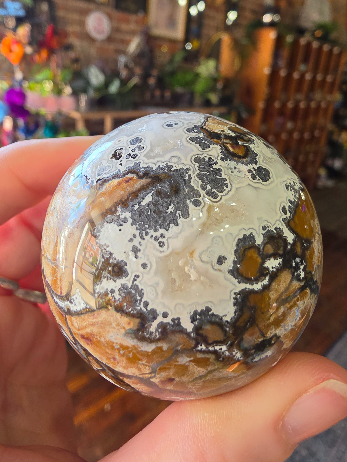 Canyon Jasper (Brecciated Jasper) Sphere