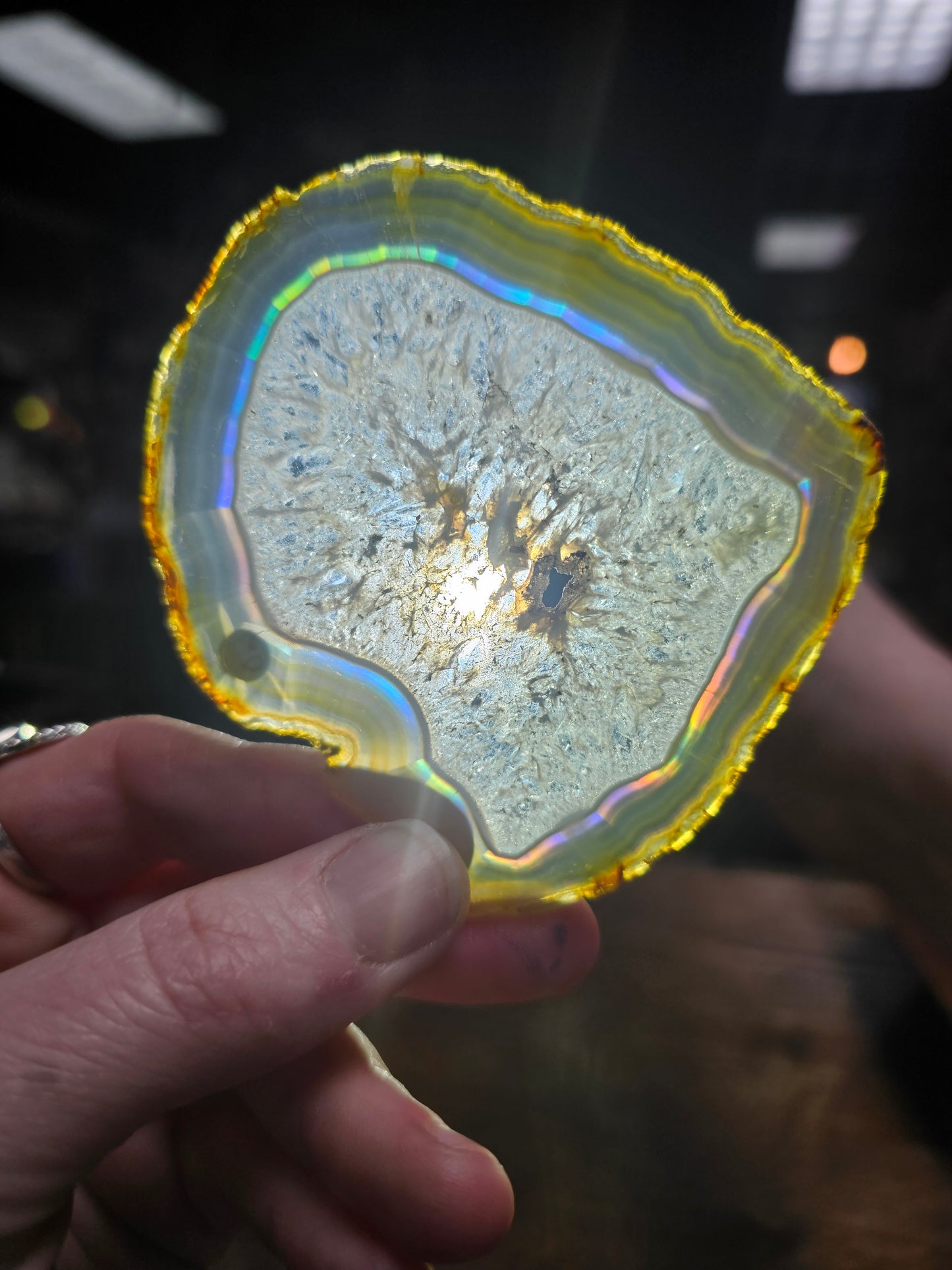 Iris Agate Slab