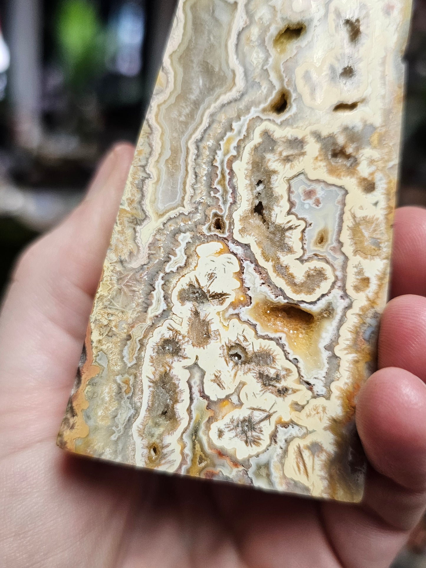 Java Lace Agate tower