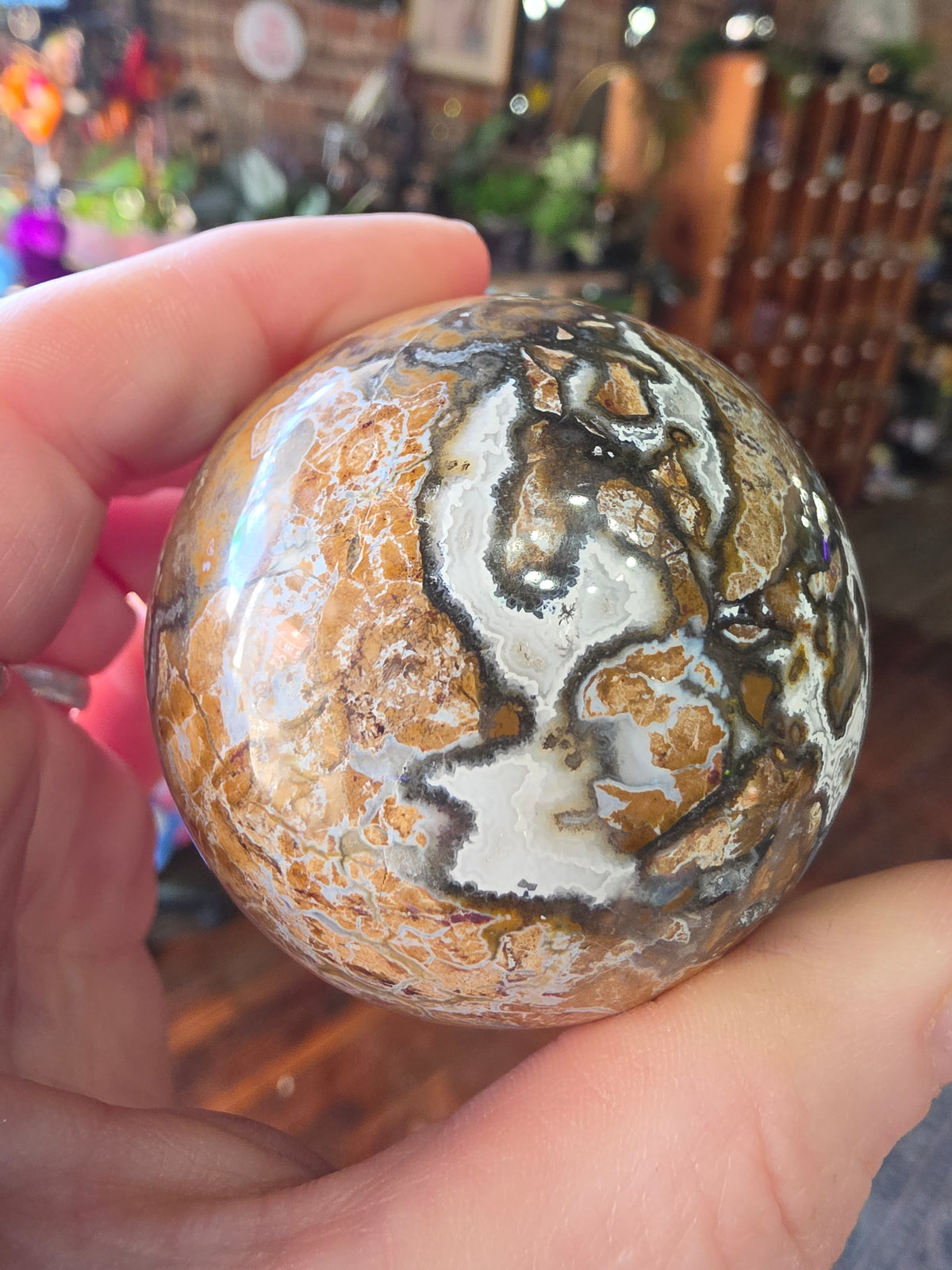 Canyon Jasper (Brecciated Jasper) Sphere