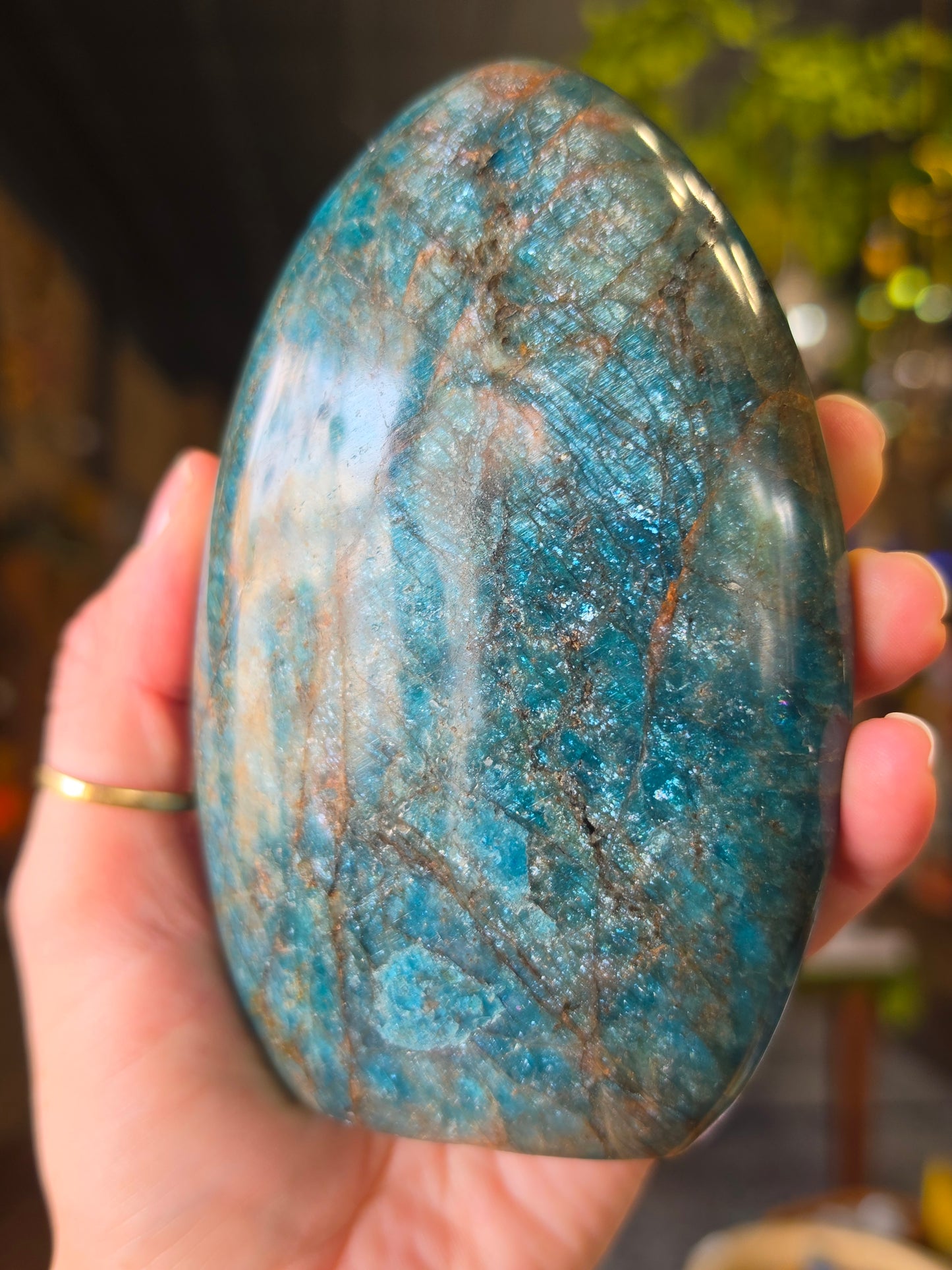 Blue Apatite Freeform