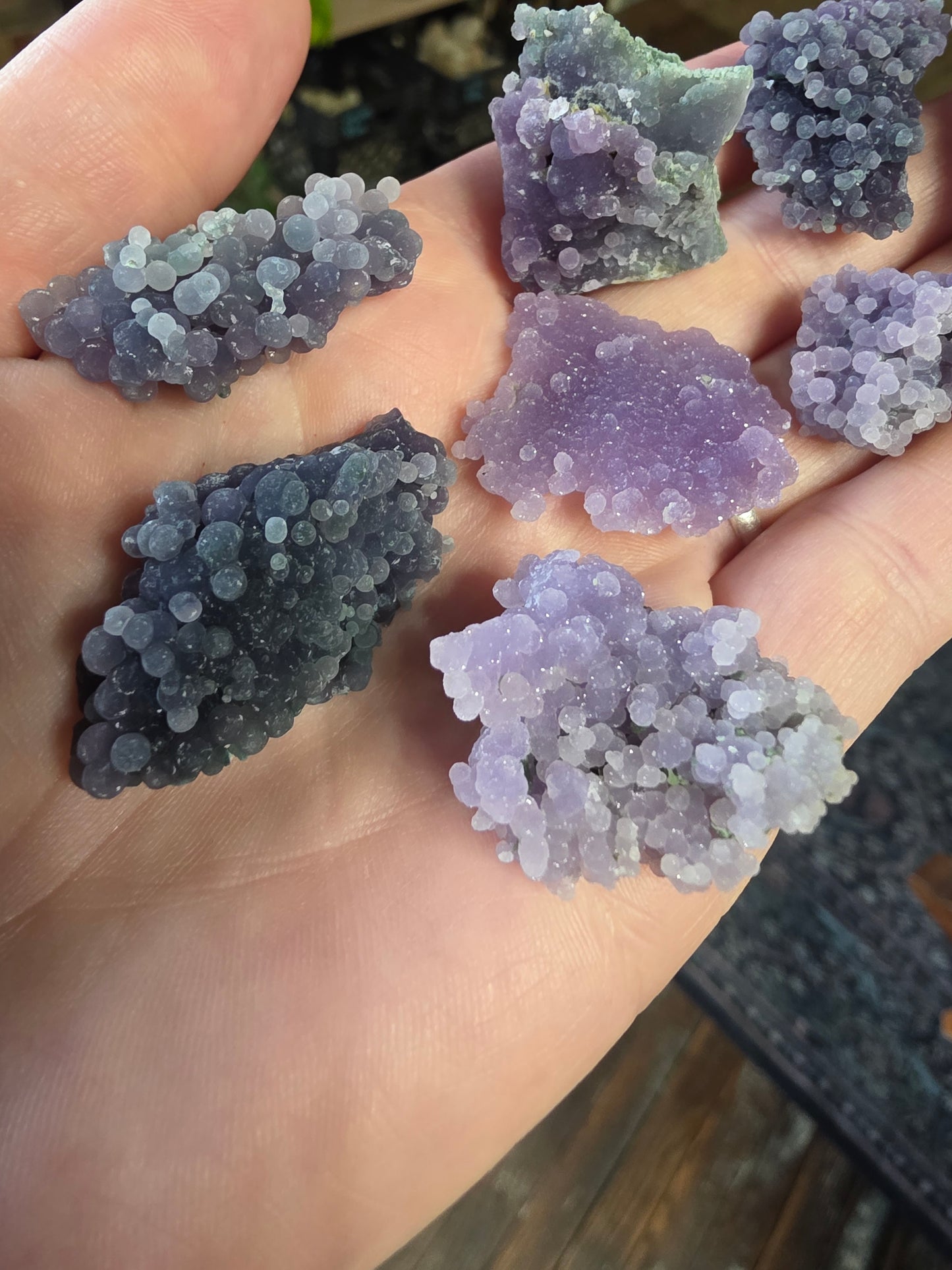 Grape agate