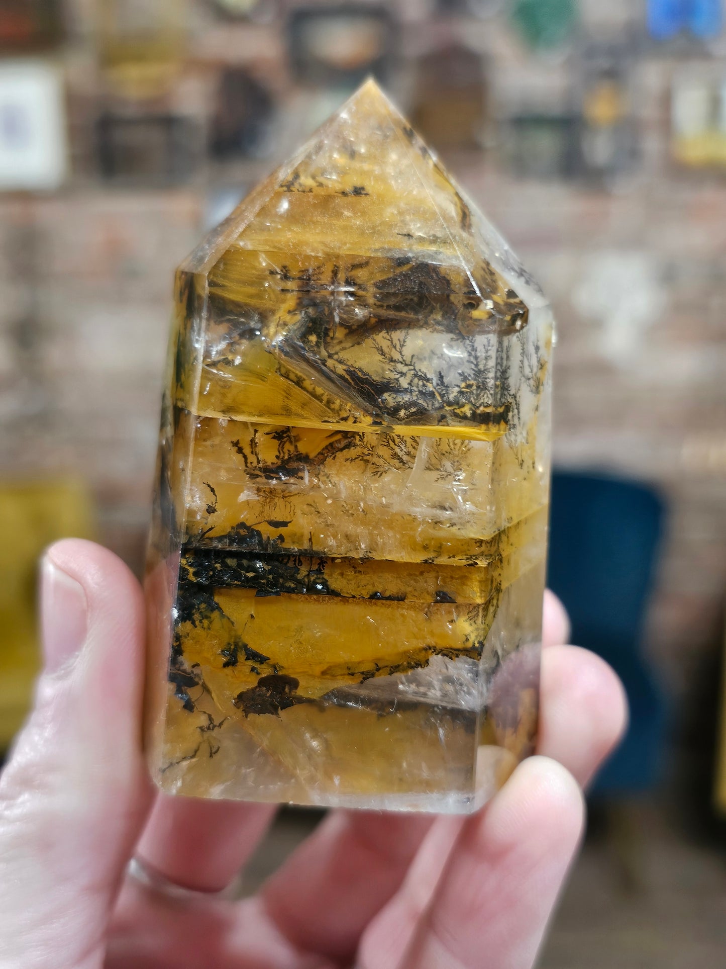 Dendritic Golden Healer Point