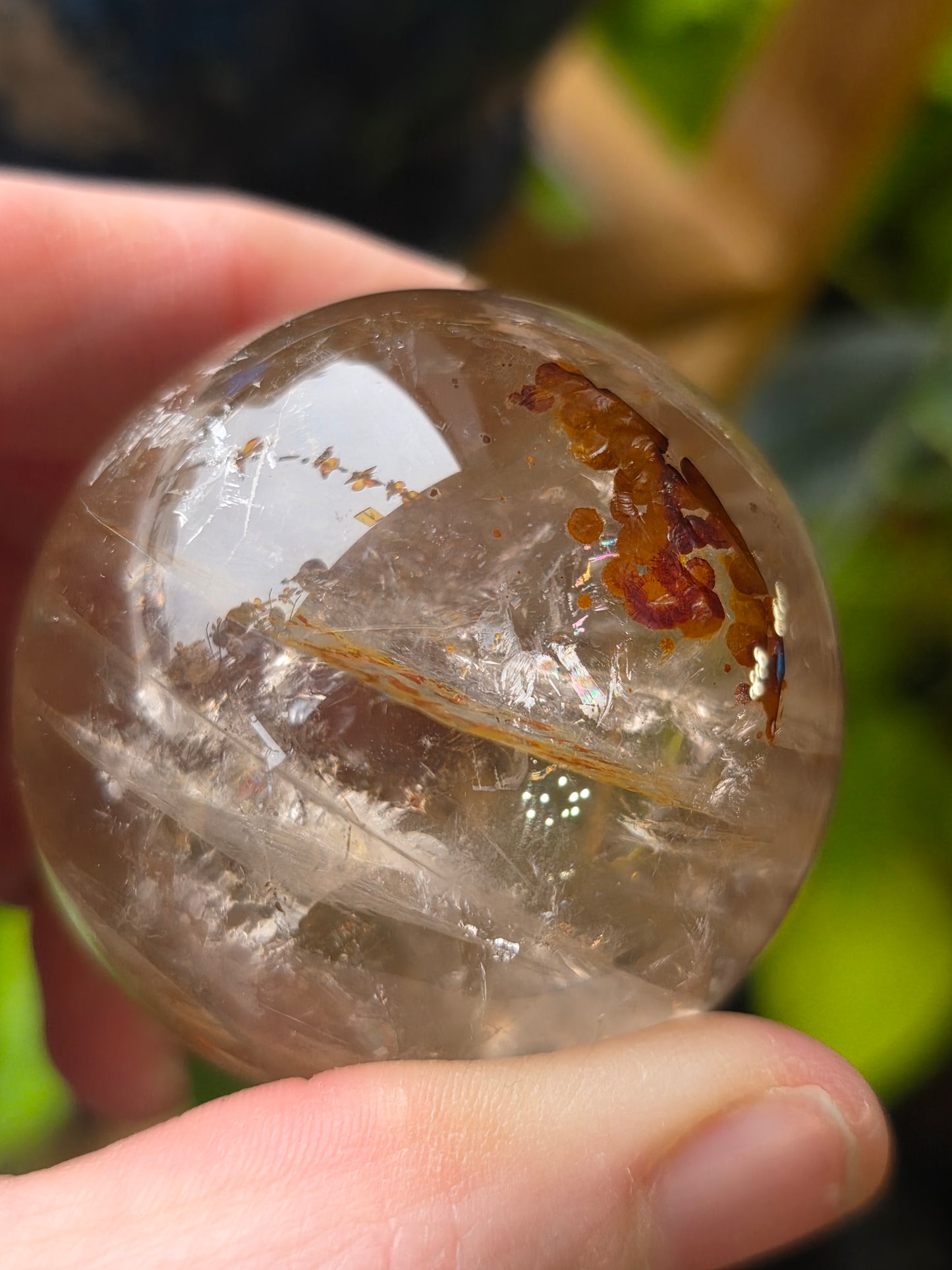 Included Quartz Sphere