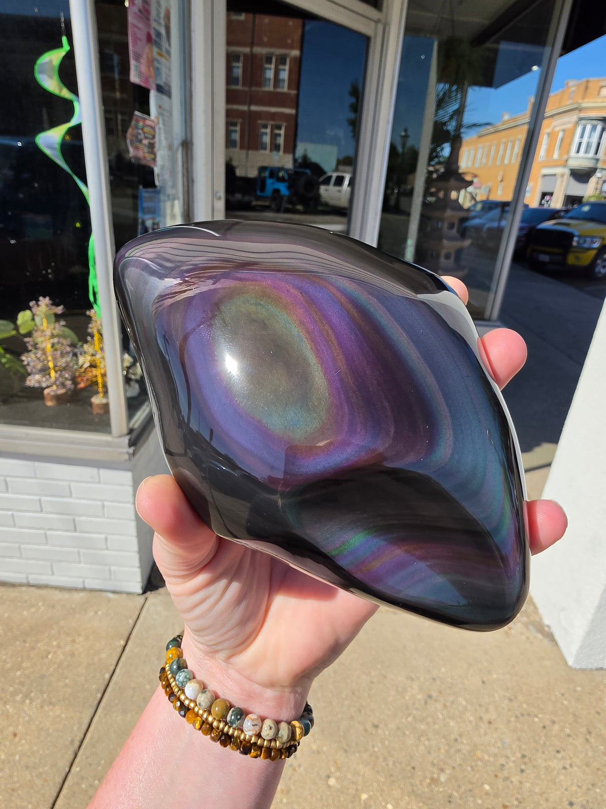 Rainbow Obsidian Freeform