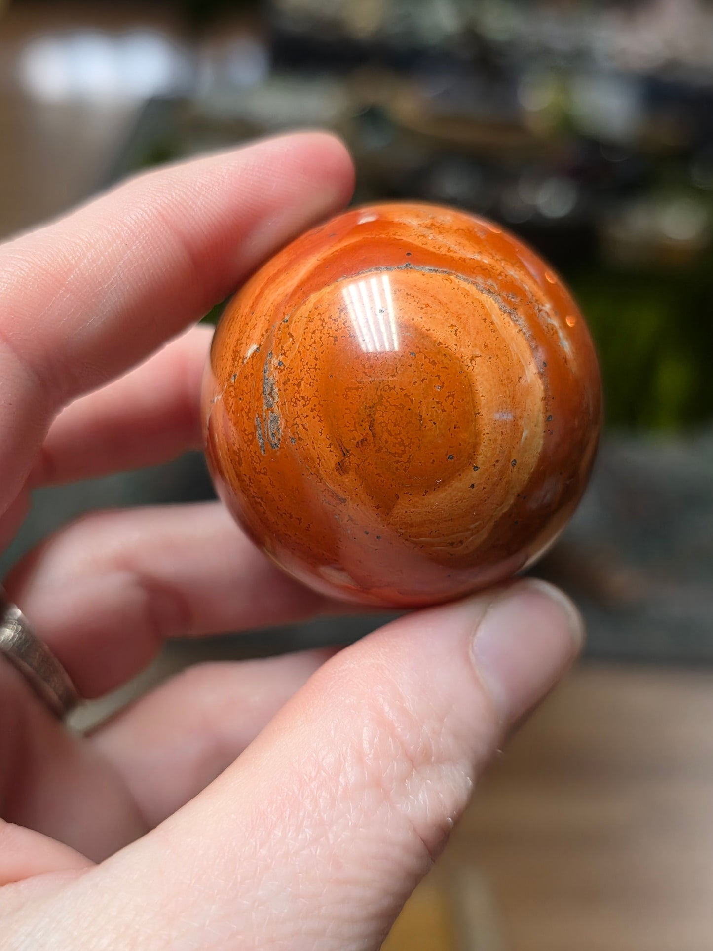 Red Jasper Sphere