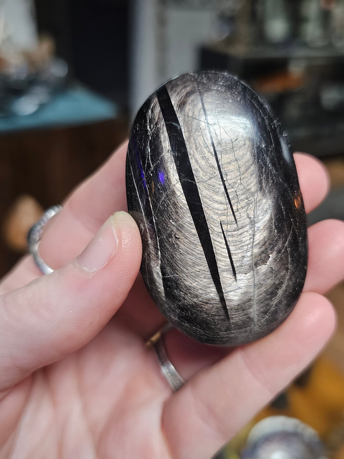 Hypersthene Palmstone