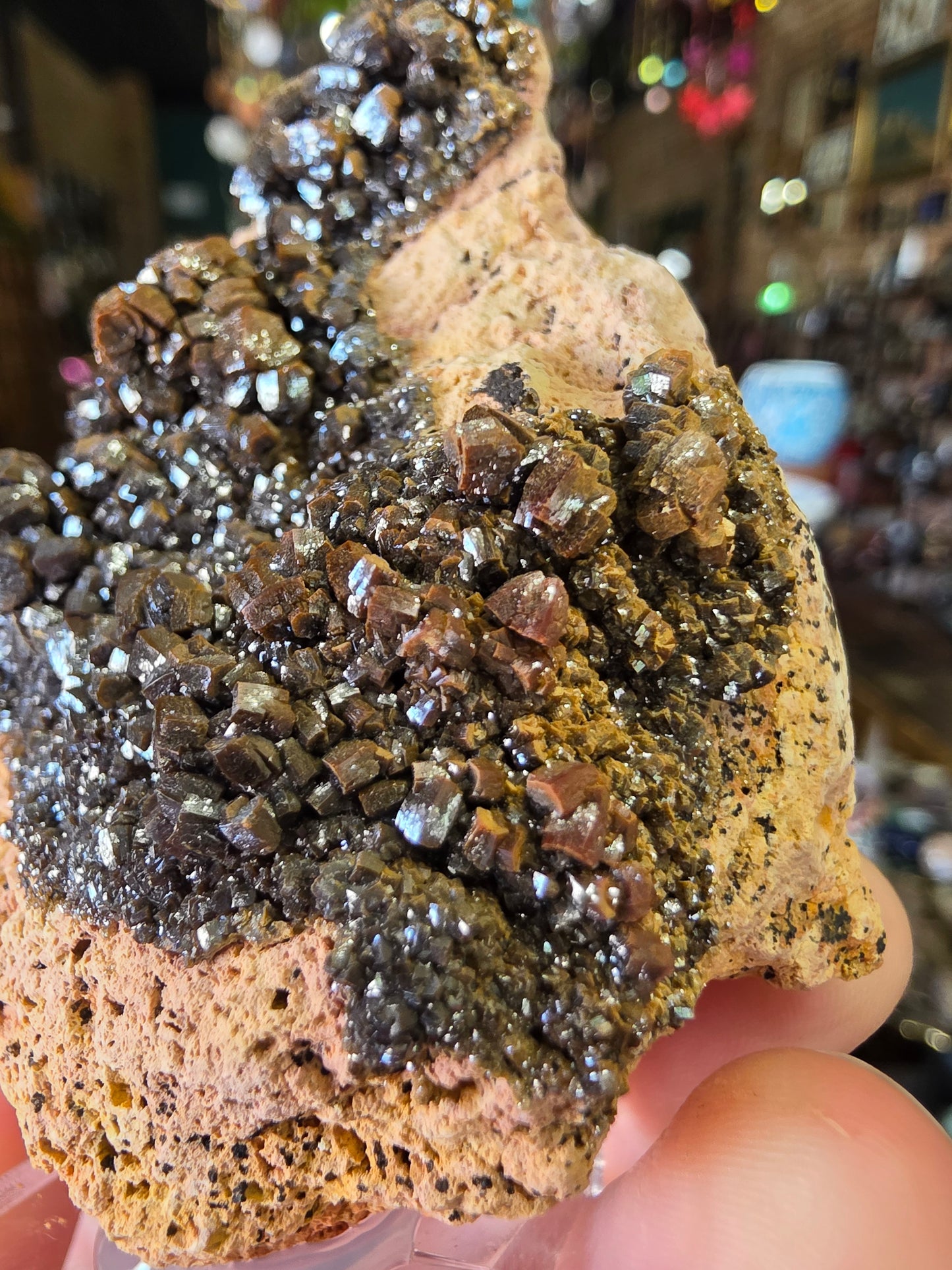 Pyromorphite on Vanadinite