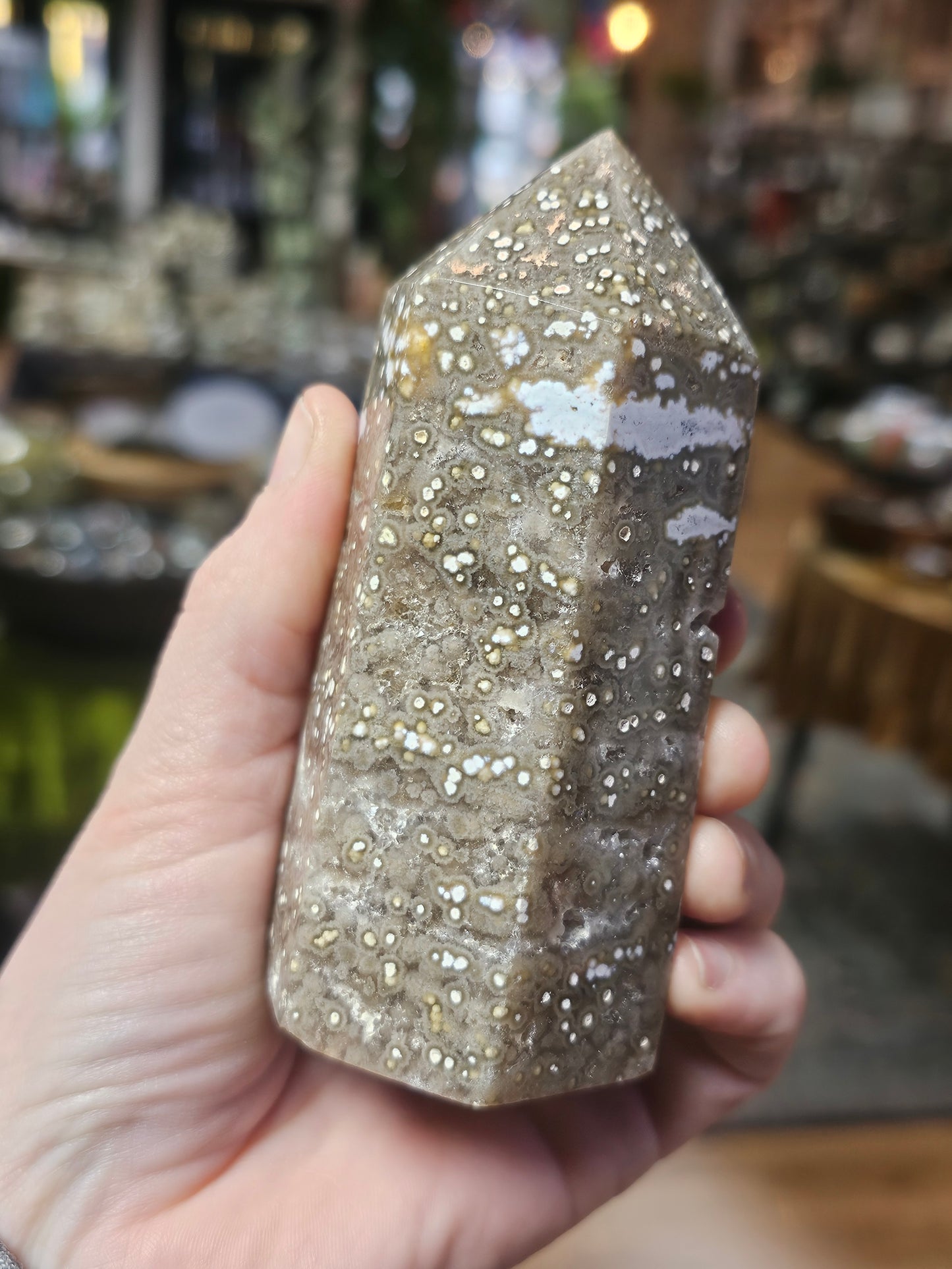 Orbicular Jasper Tower