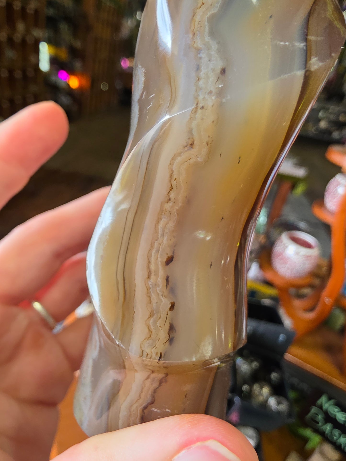Dendritic Agate Flame