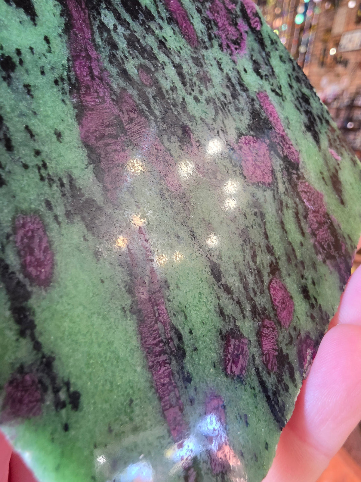 Ruby in Zoisite Slab