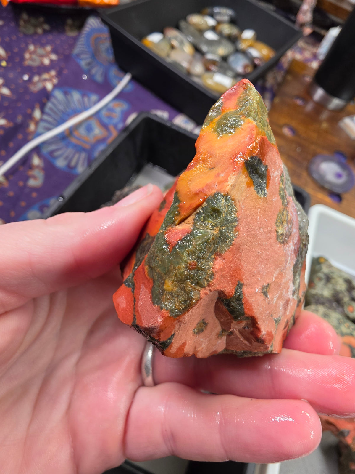 Orbicular Jasper Rough