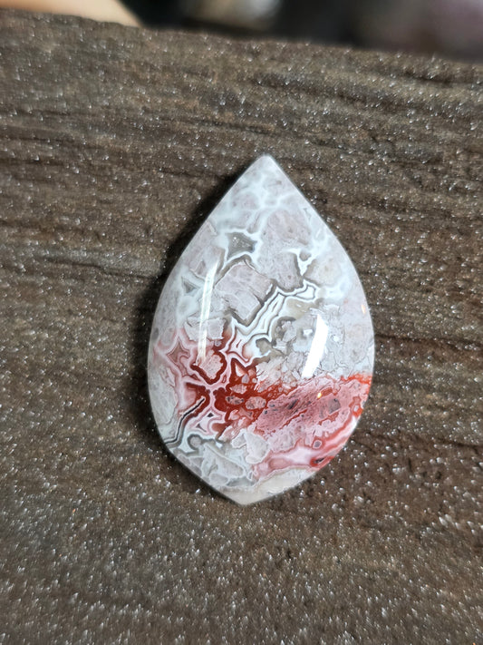 Mexican Lace Agate Cabochon
