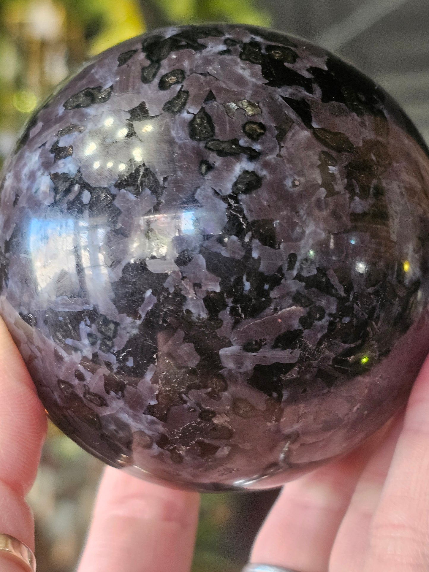 Indigo Gabro Sphere