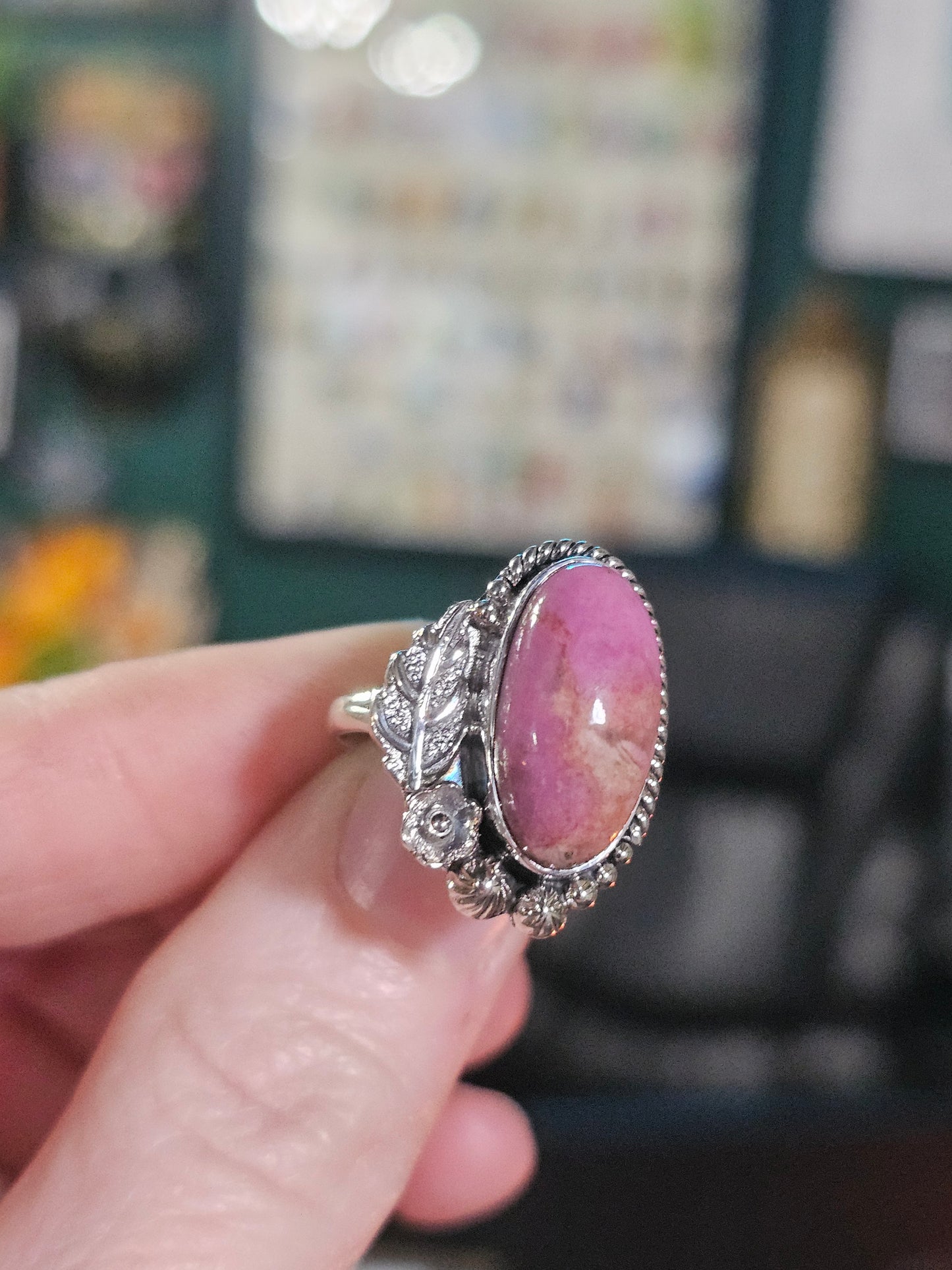 Size 9 Cobalto Calcite Ring