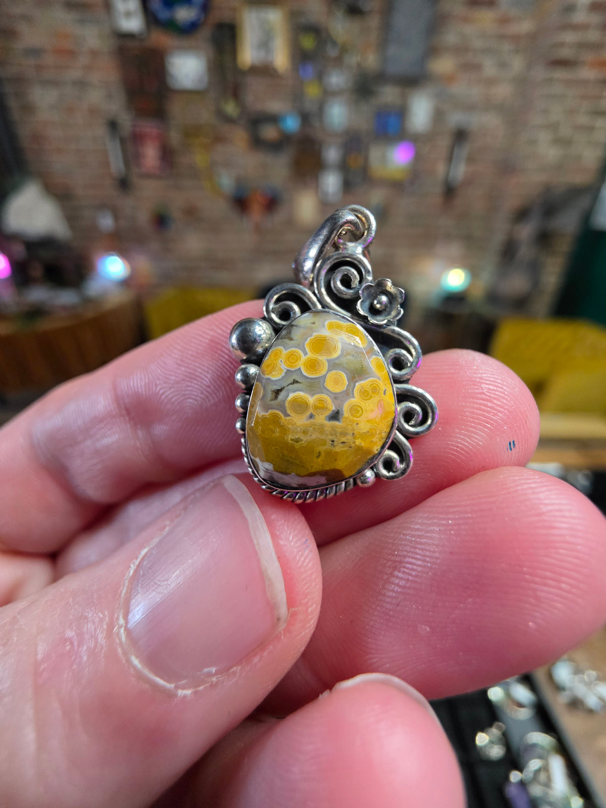 Ocean Jasper Pendant