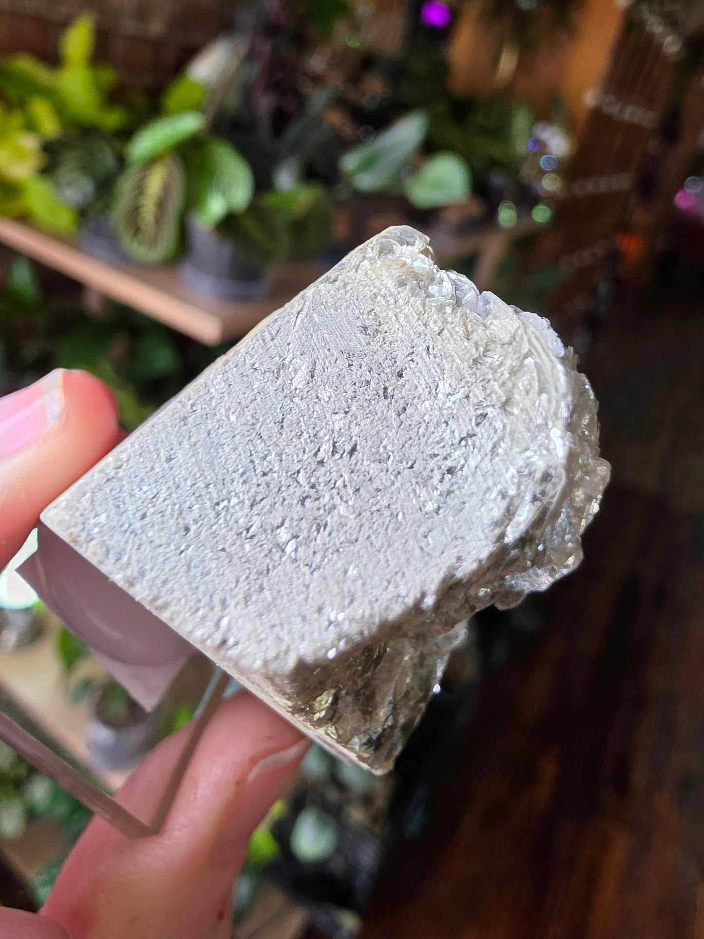 Aquamarine on Muscovite