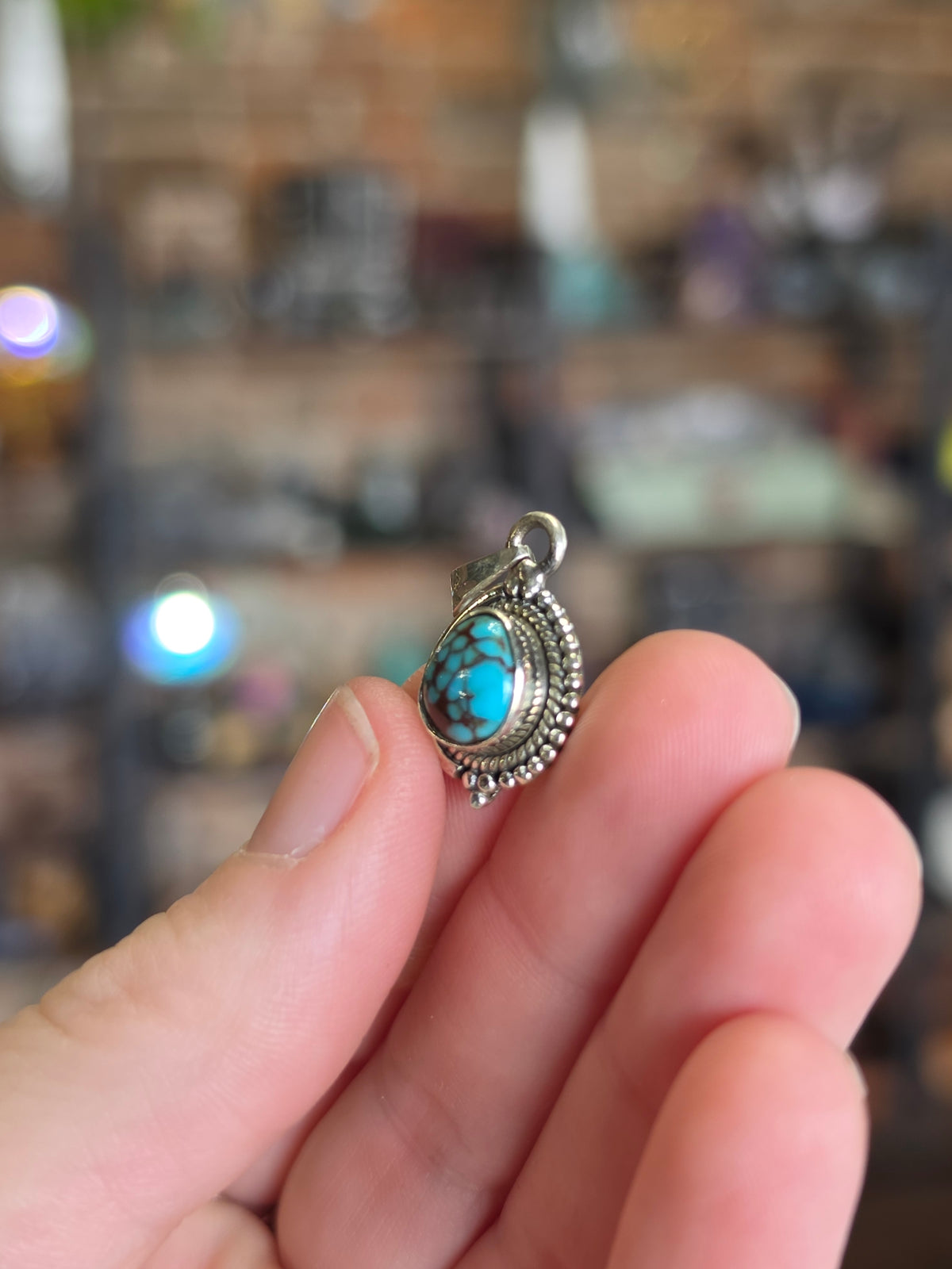 Mohave Turquoise Pendant