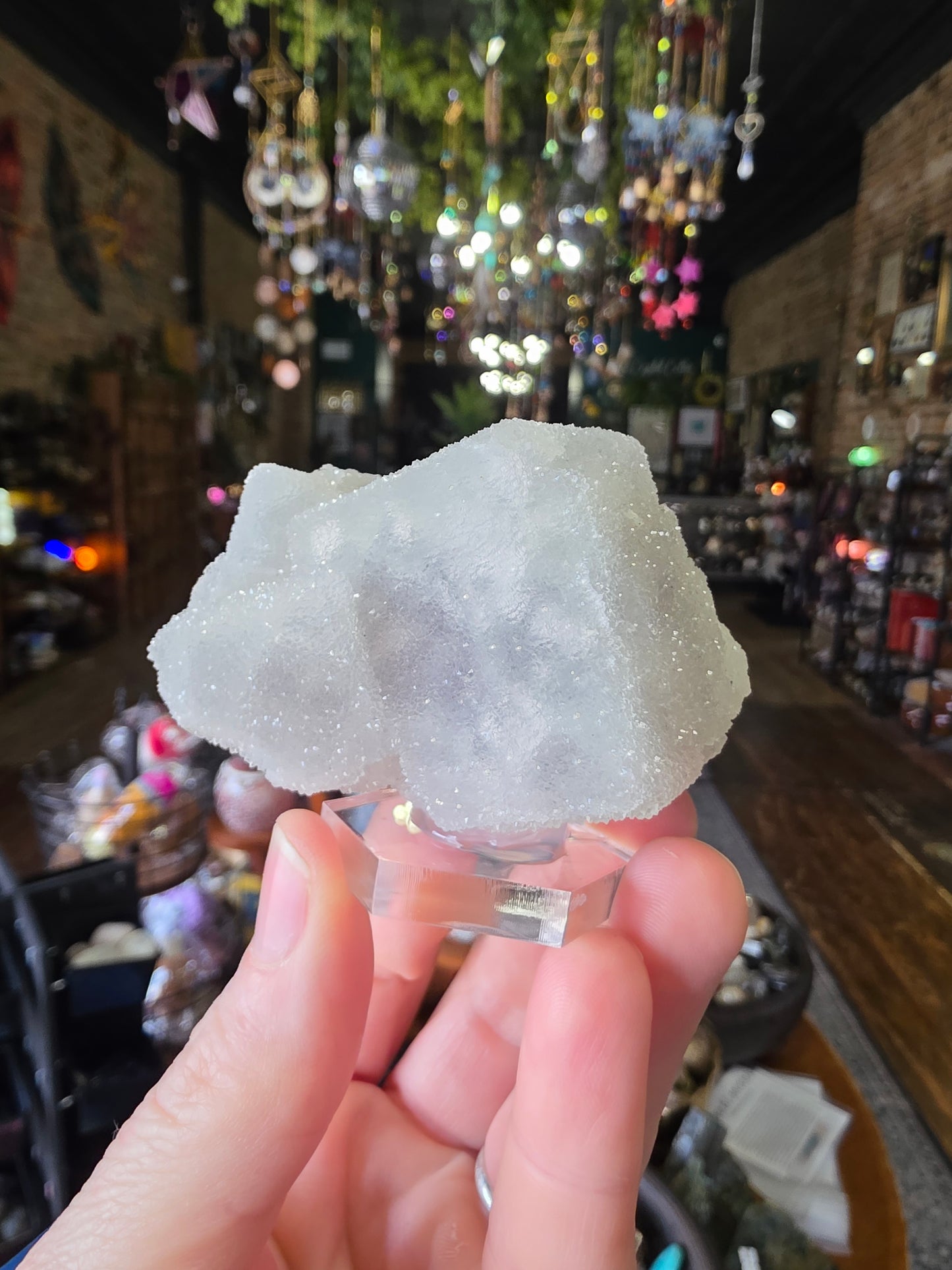Sugar Fluorite Cube