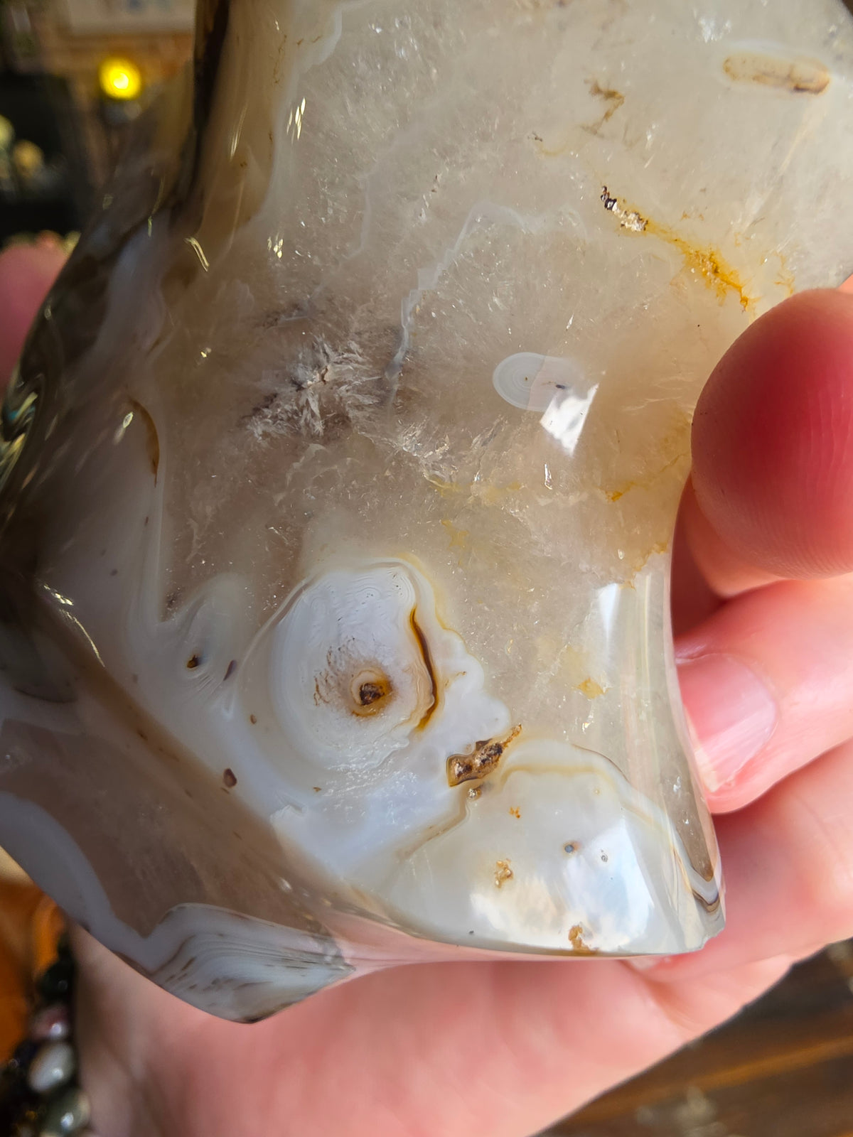 Dendritic Agate Flame