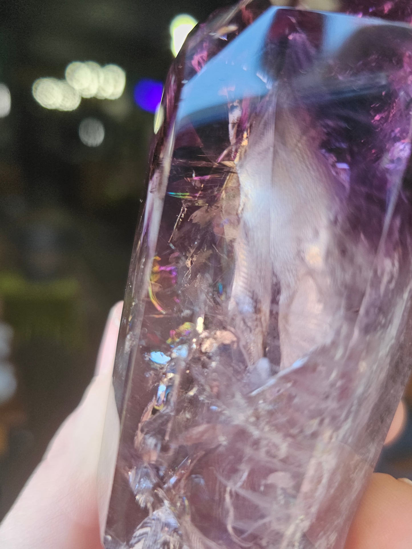 Polished Amethyst Point