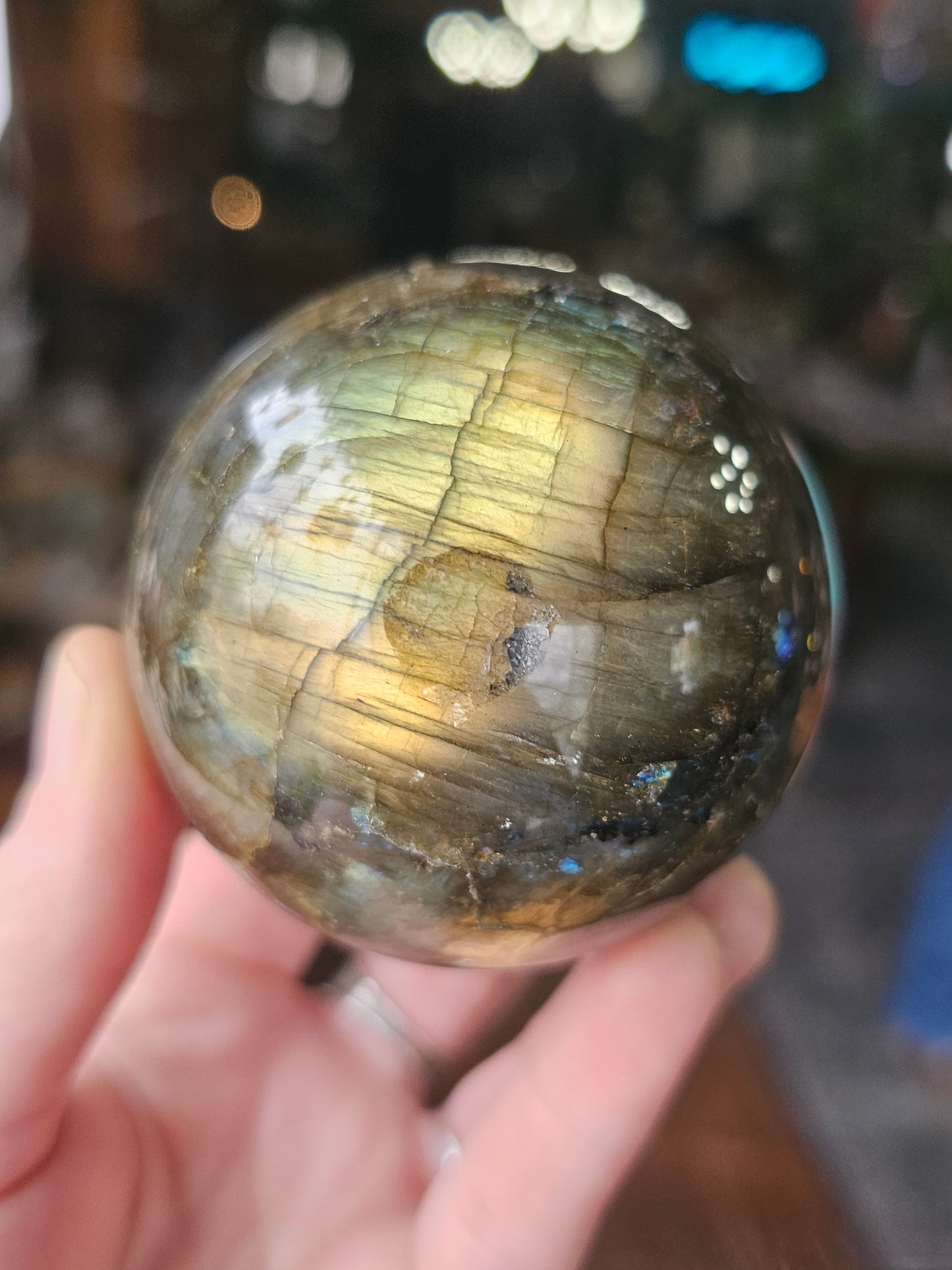 Labradorite Sphere