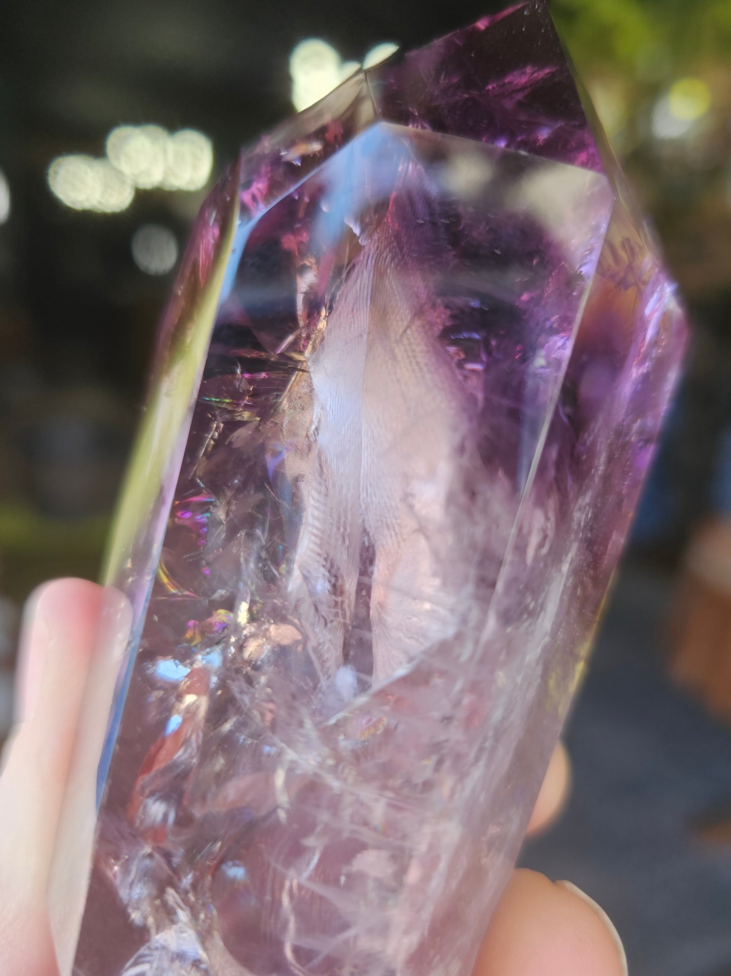Polished Amethyst Point