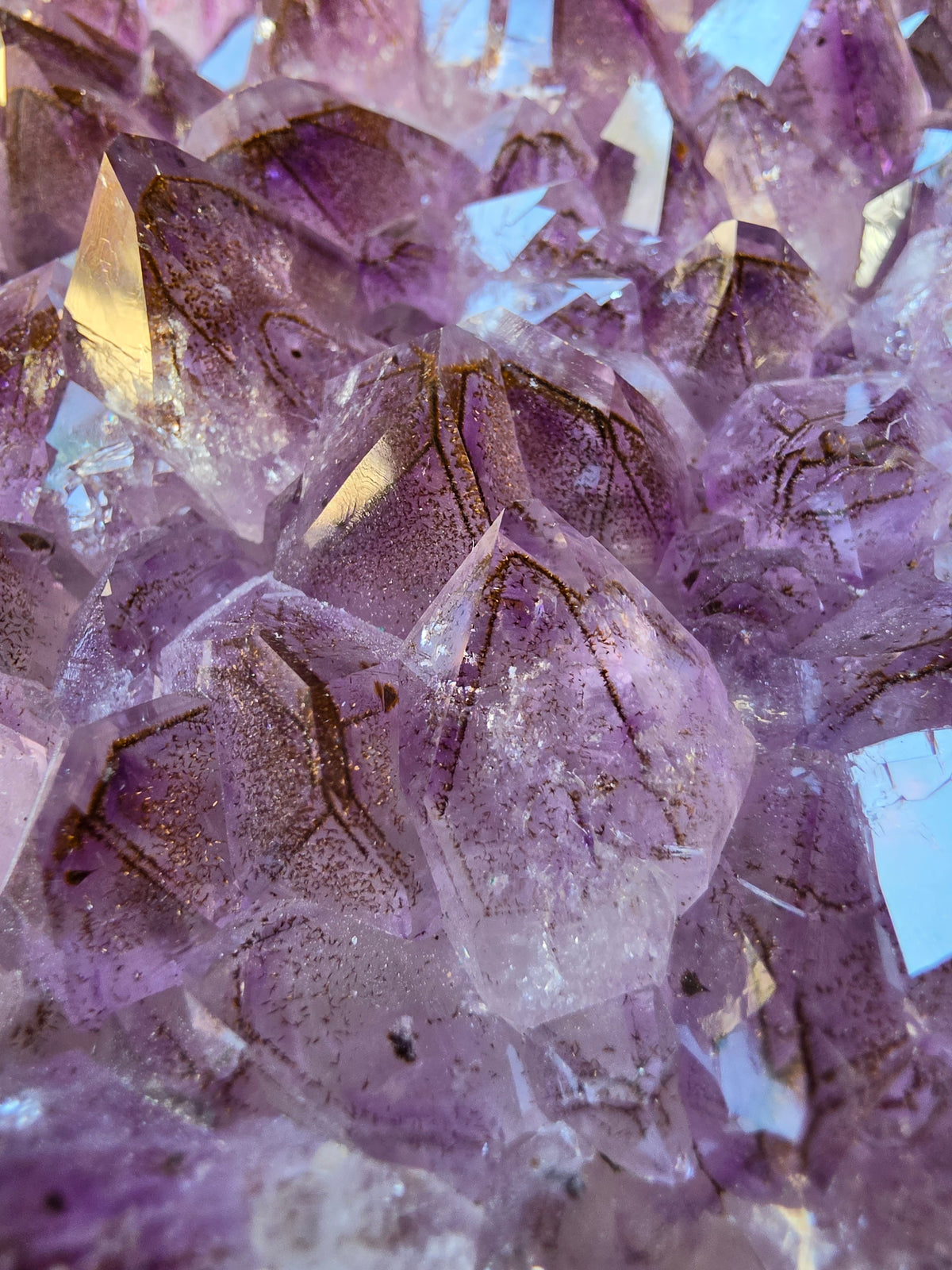 Included Amethyst Cluster