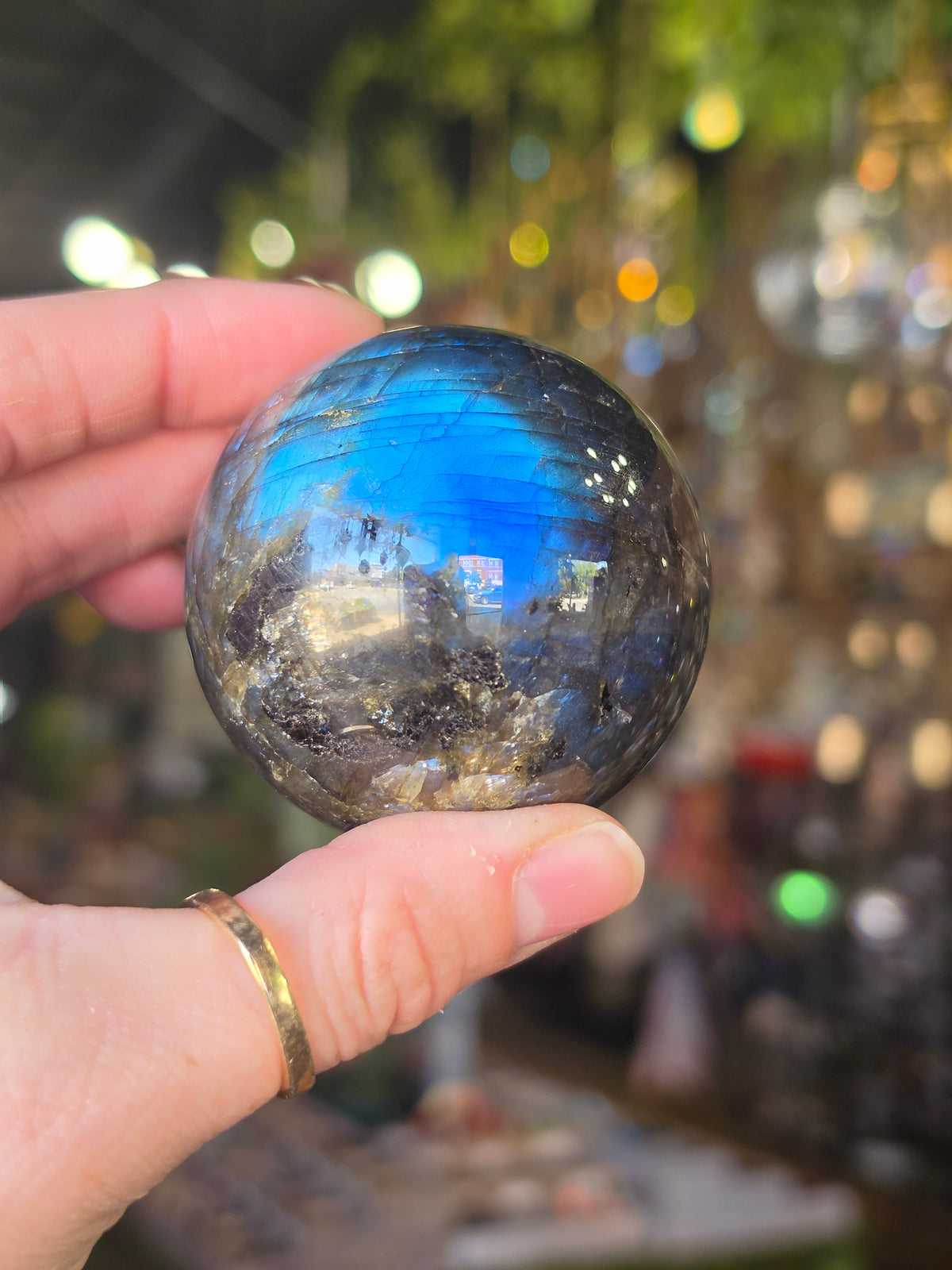 Labradorite Sphere