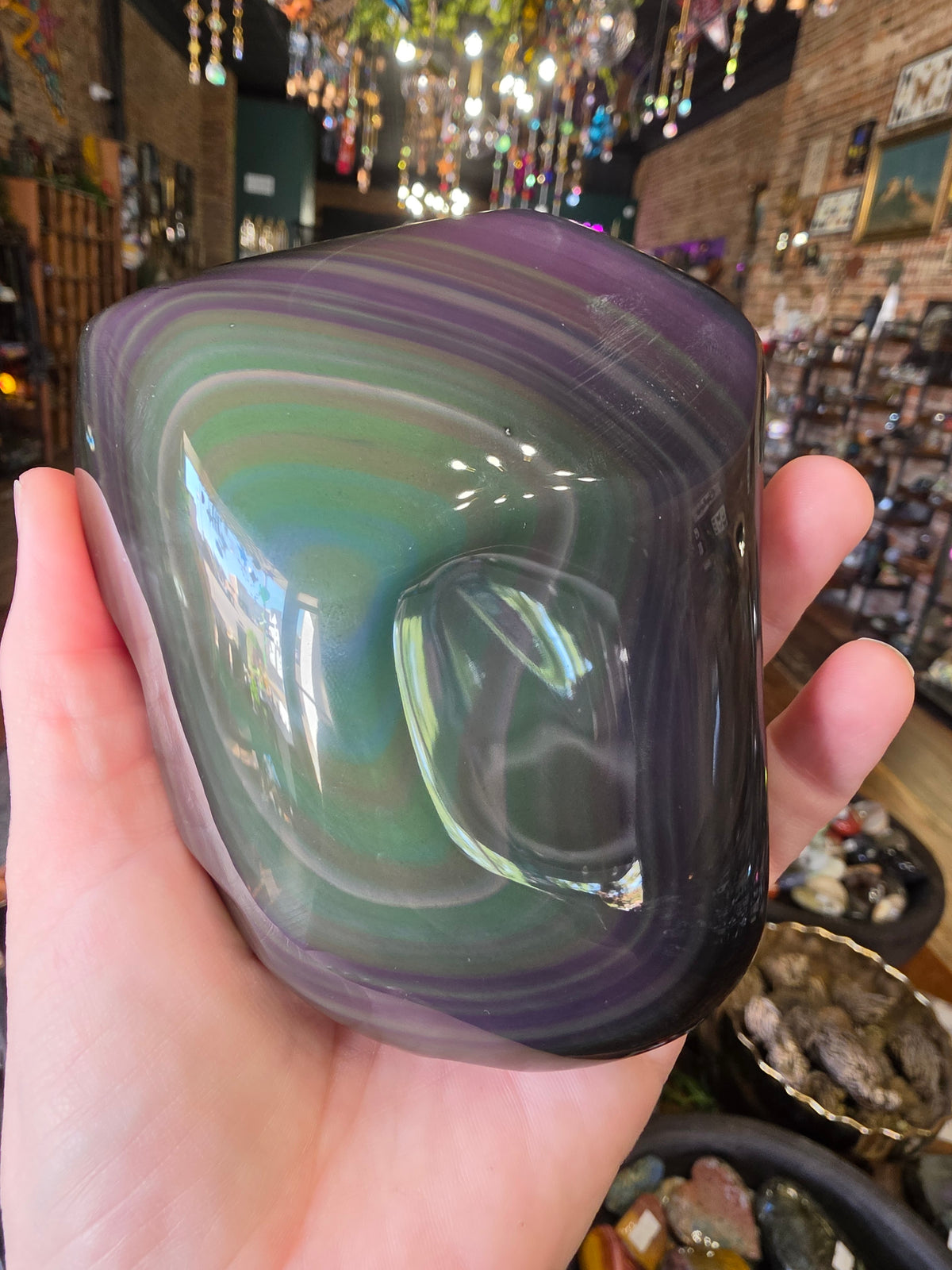 Rainbow Obsidian Freeform