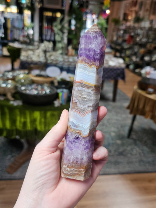 Amethyst Agate tower