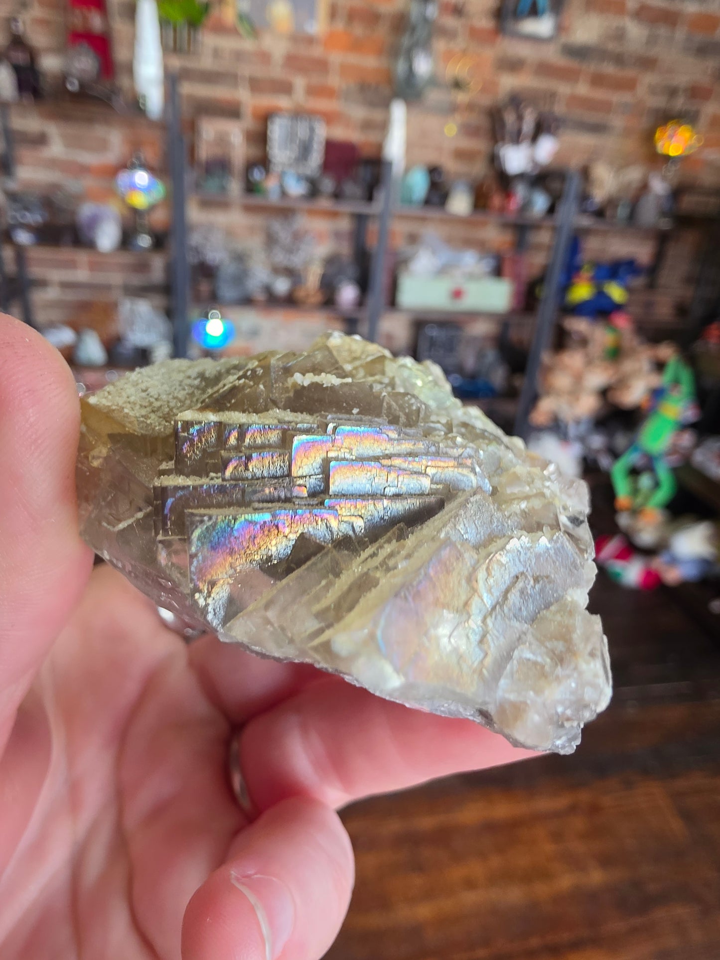 Iridescent Fluorite