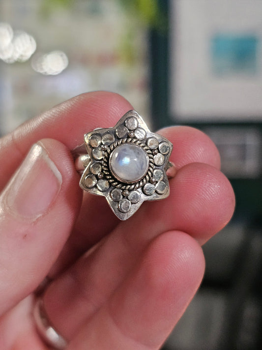 Size 6.5 Moonstone Ring