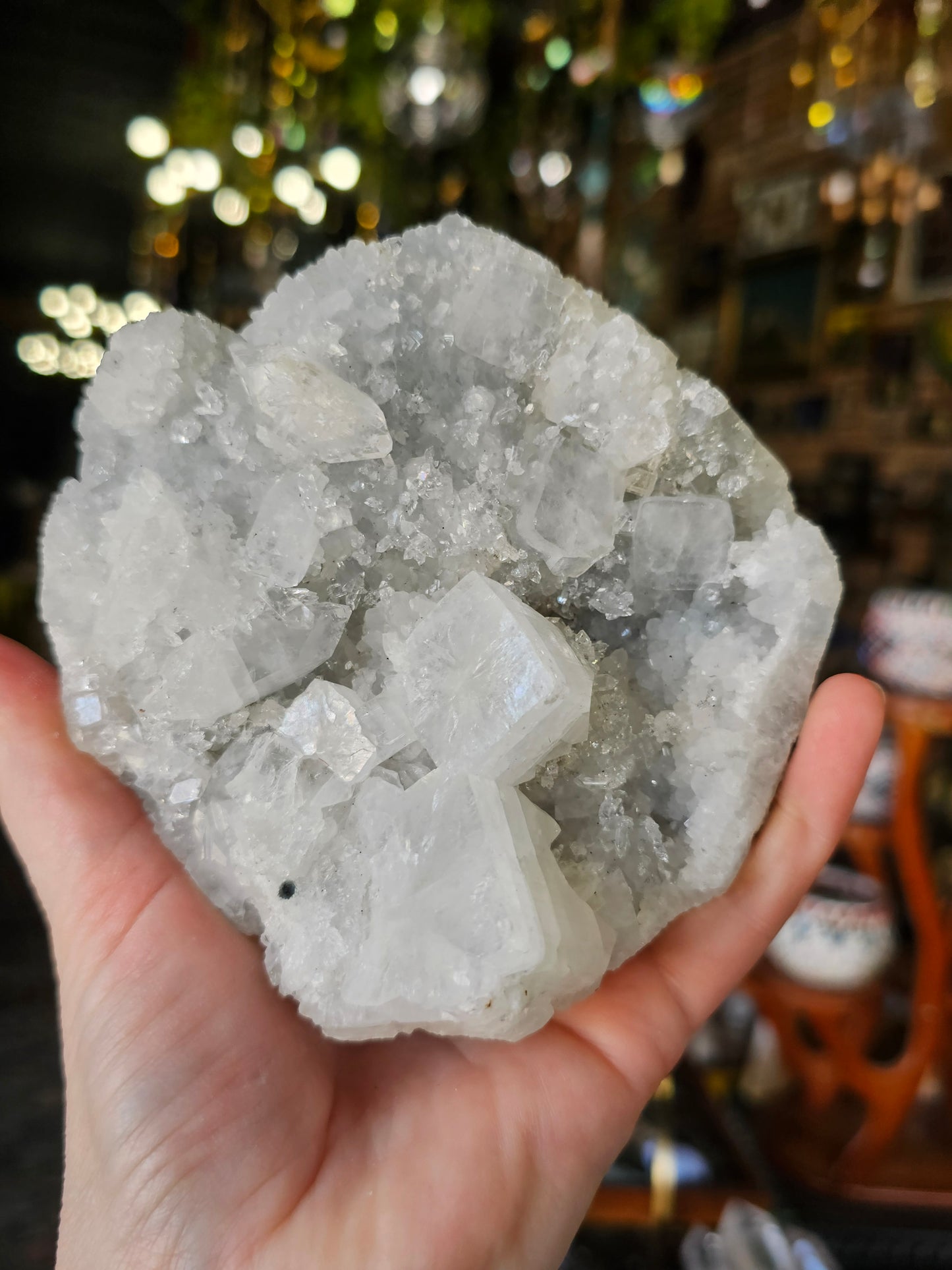 Apophyllite Cluster