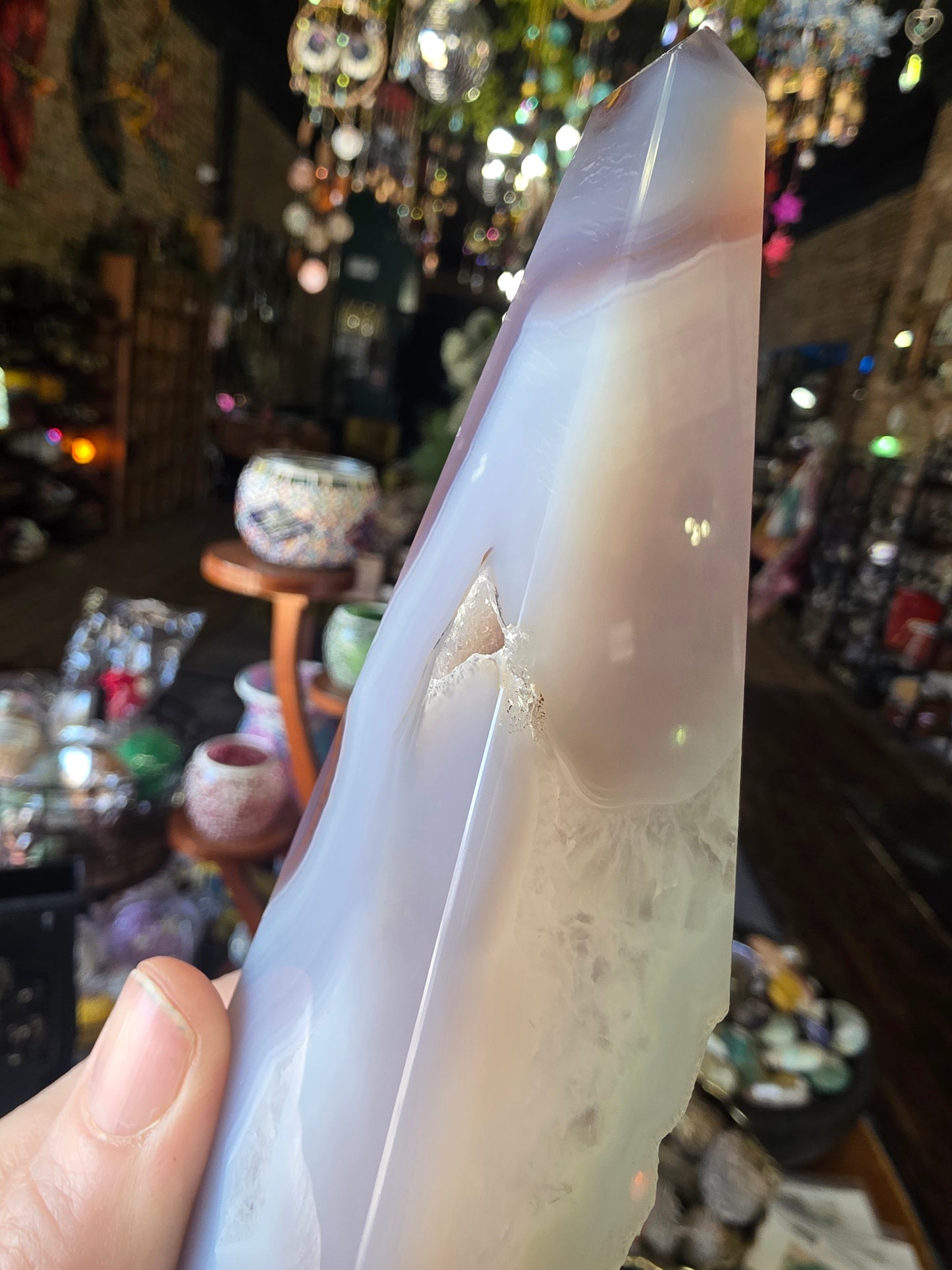 Brazilian Agate Tower