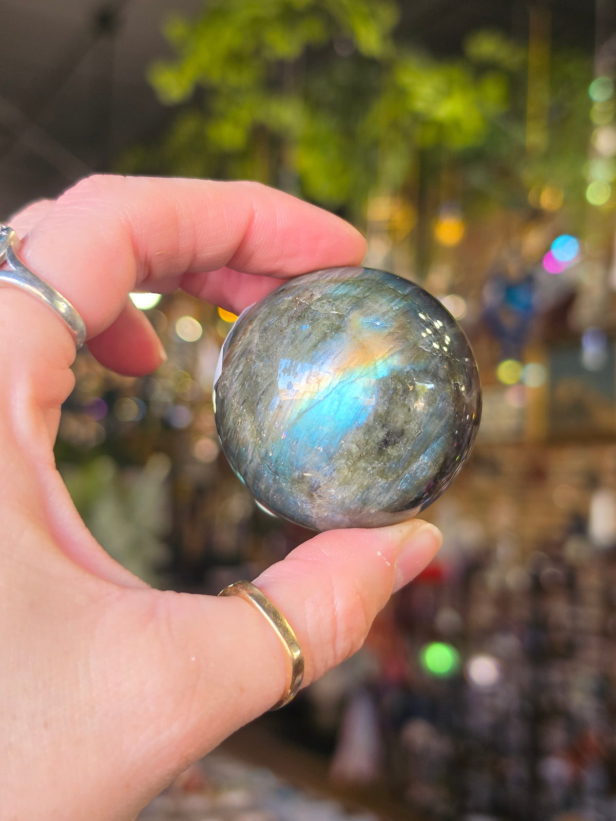 Labradorite Sphere
