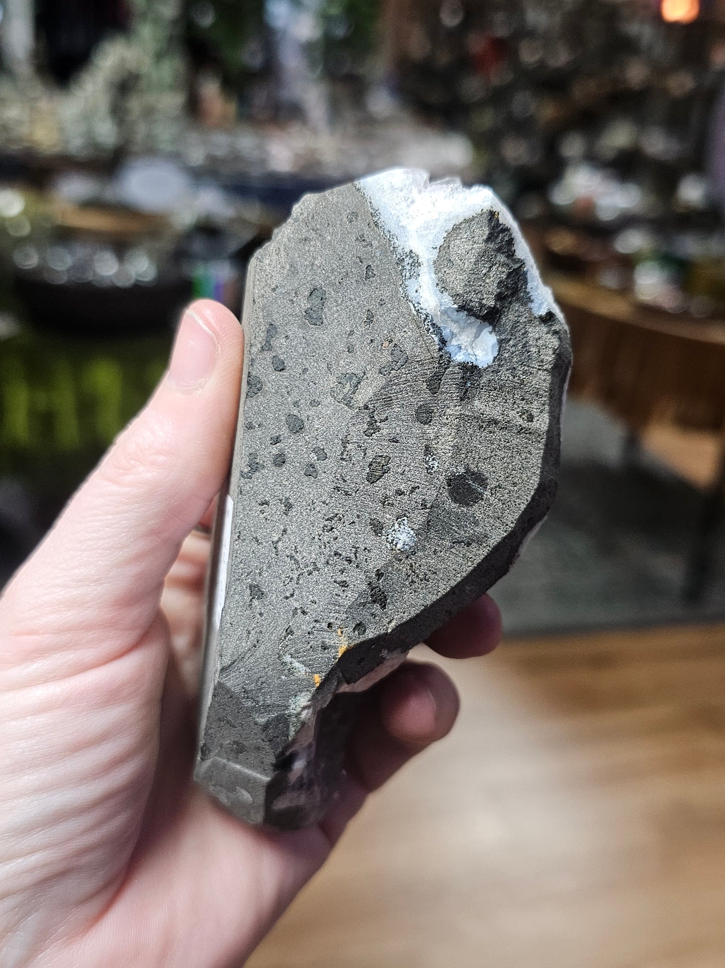 Stillbite and Apophyllite on Blue Chalcedony