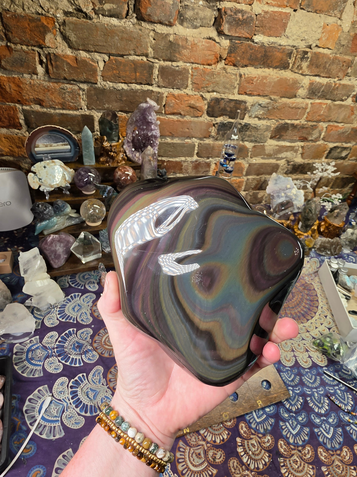 Rainbow Obsidian Freeform