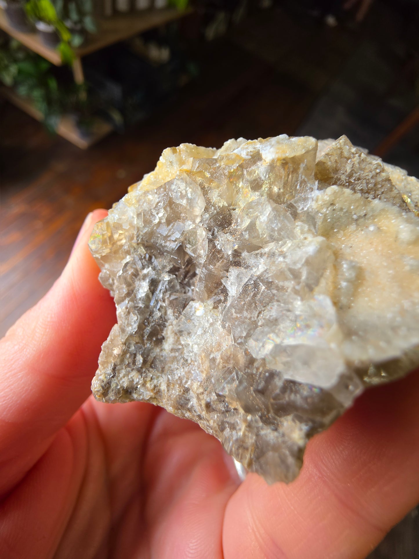 Iridescent Fluorite