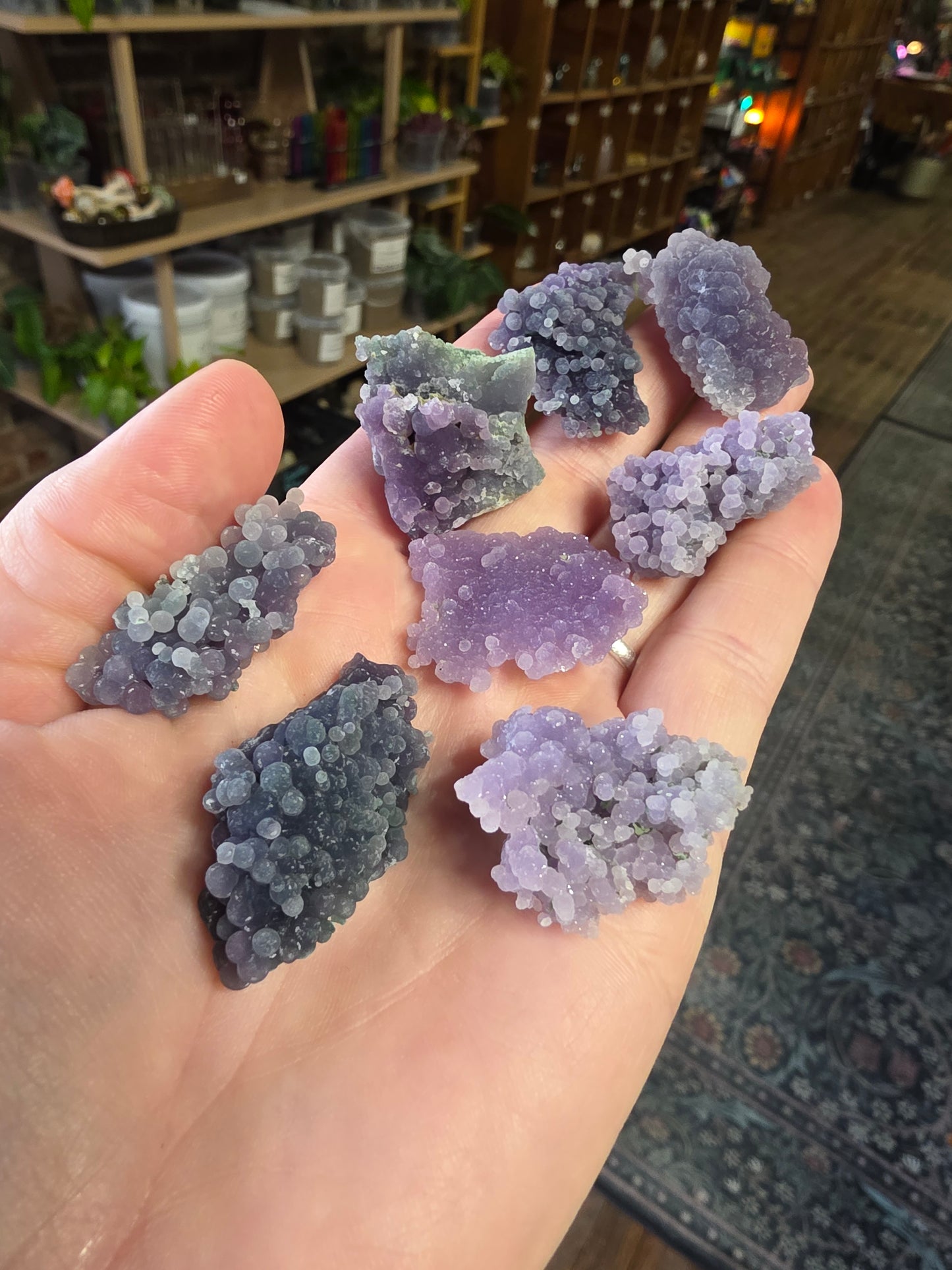Grape agate