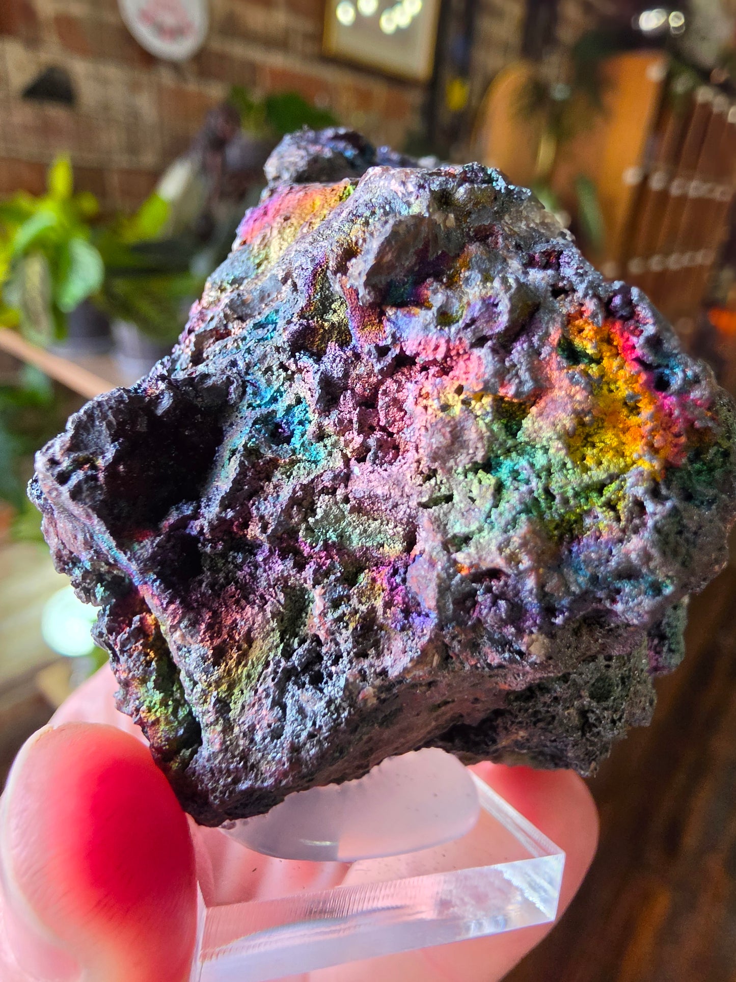 Iridescent Limonite