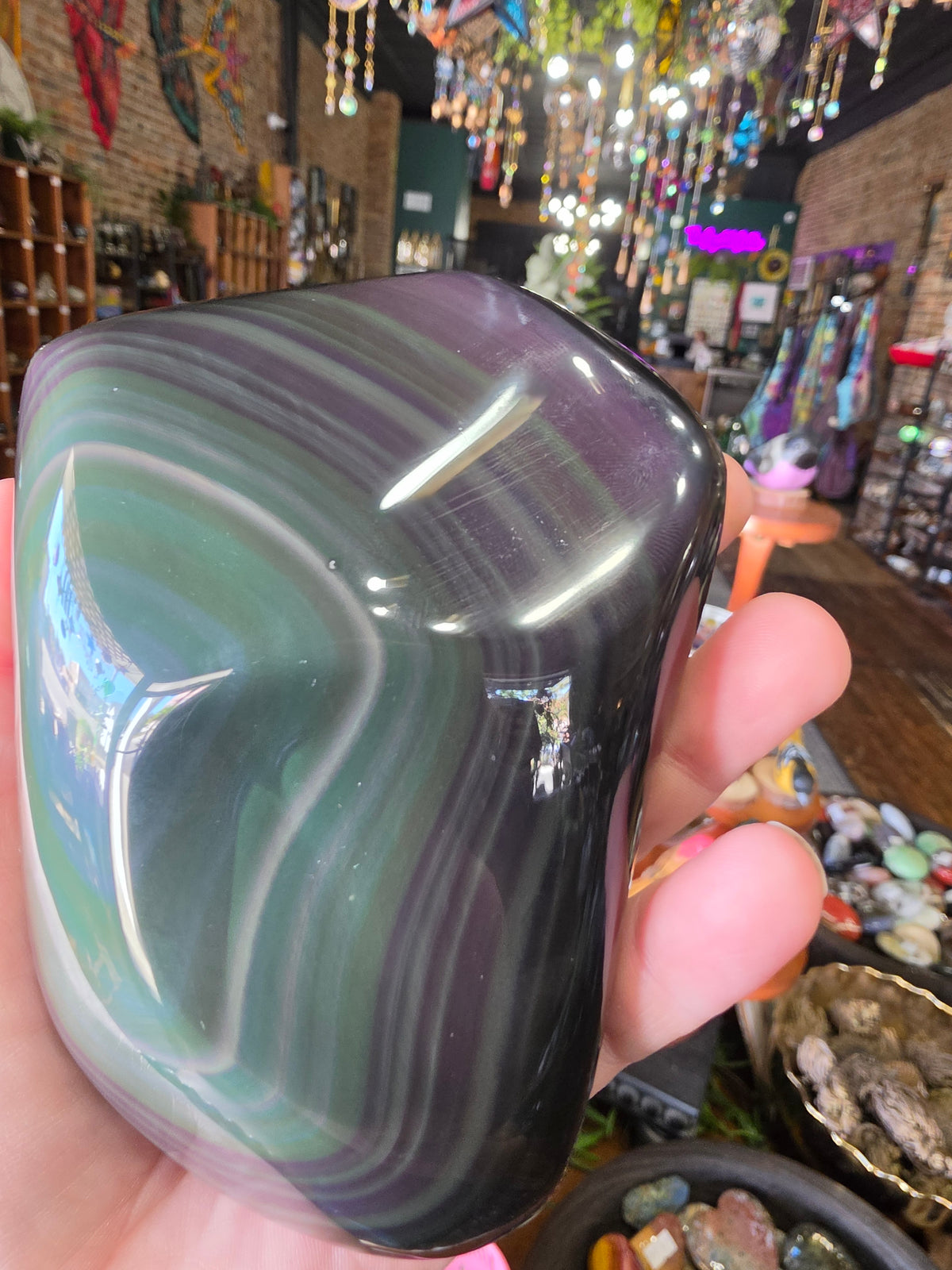 Rainbow Obsidian Freeform