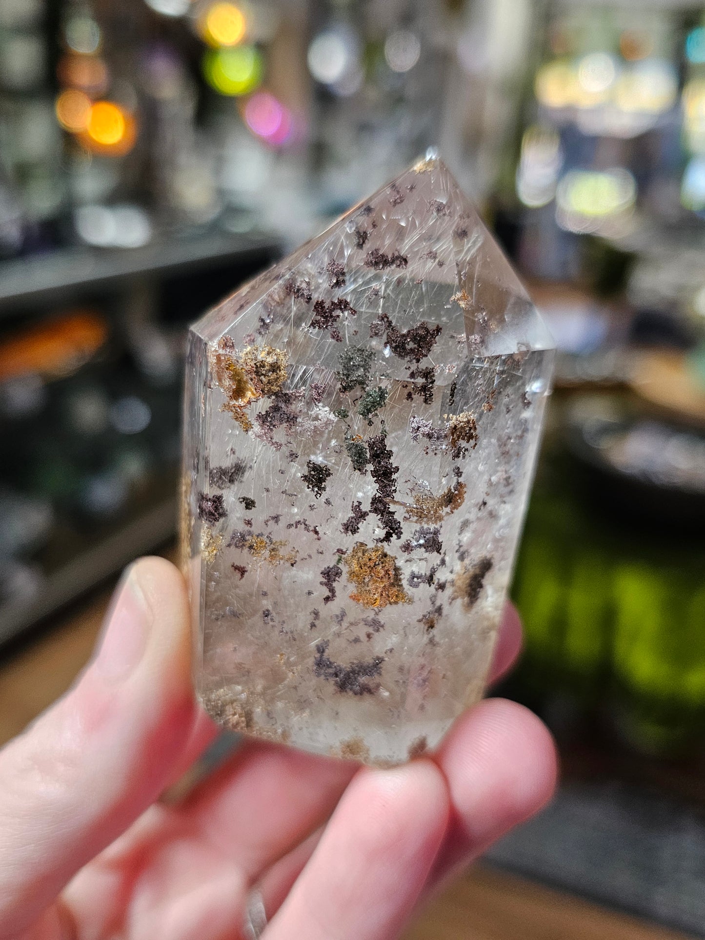 Garden and Rutile Quartz Point