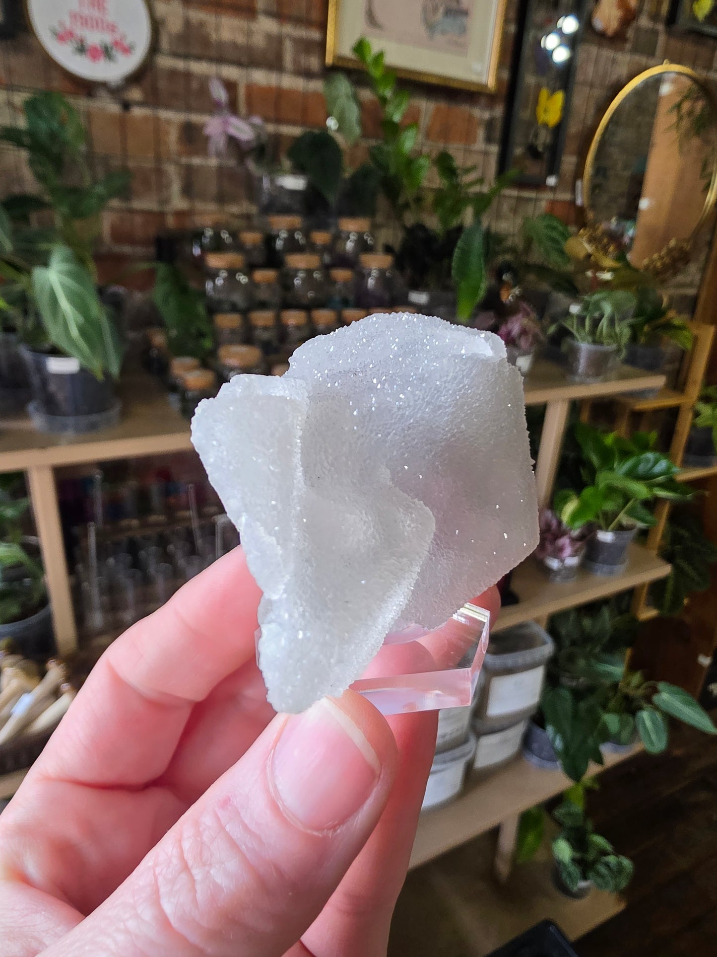 Sugar Fluorite Cube