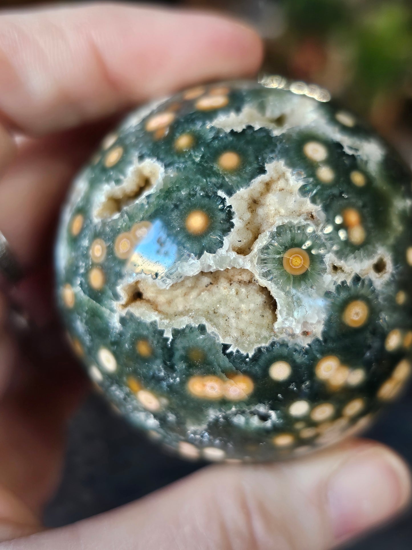 Ocean Jasper Sphere