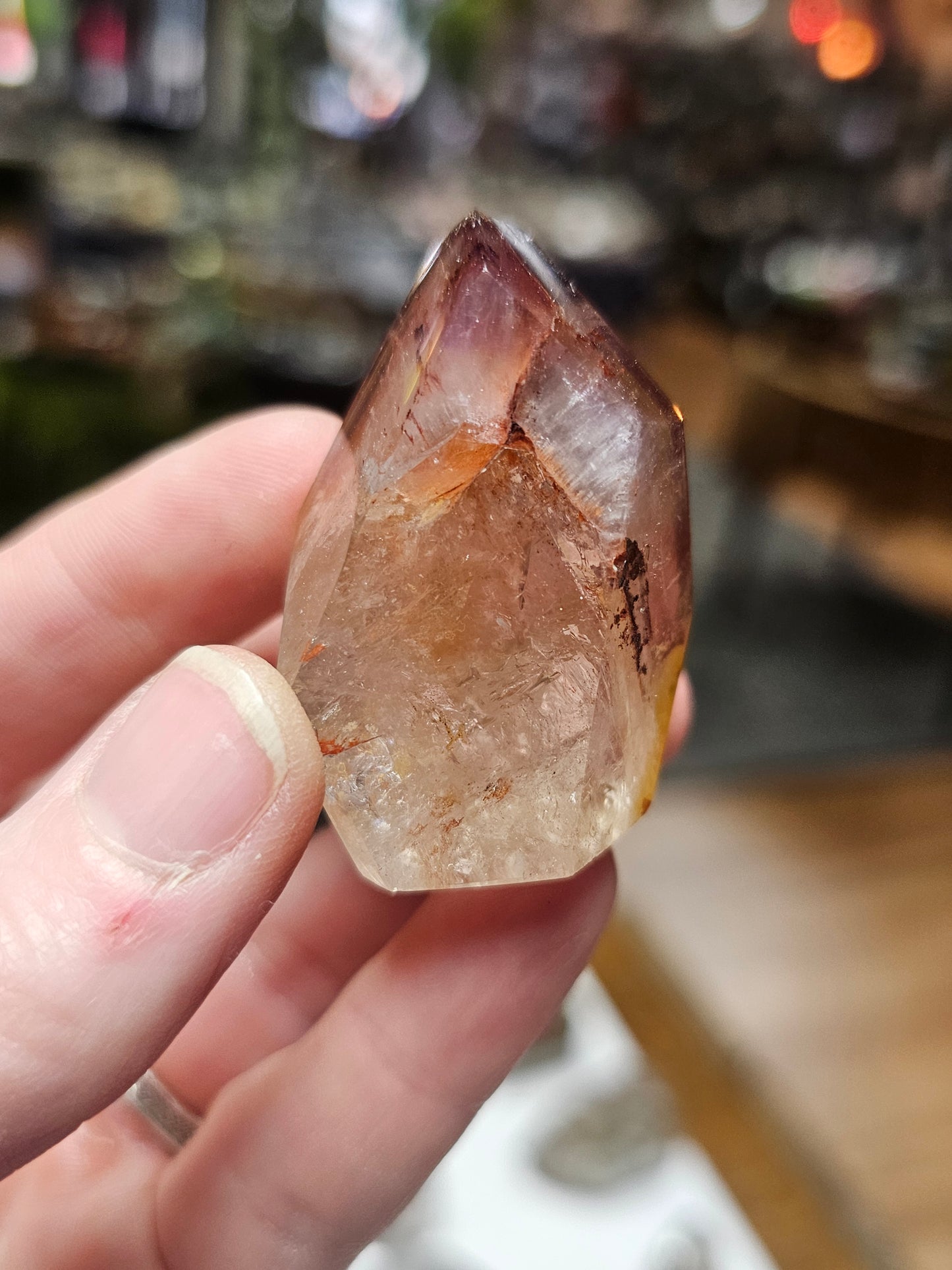 Dream Coated Amethyst Quartz